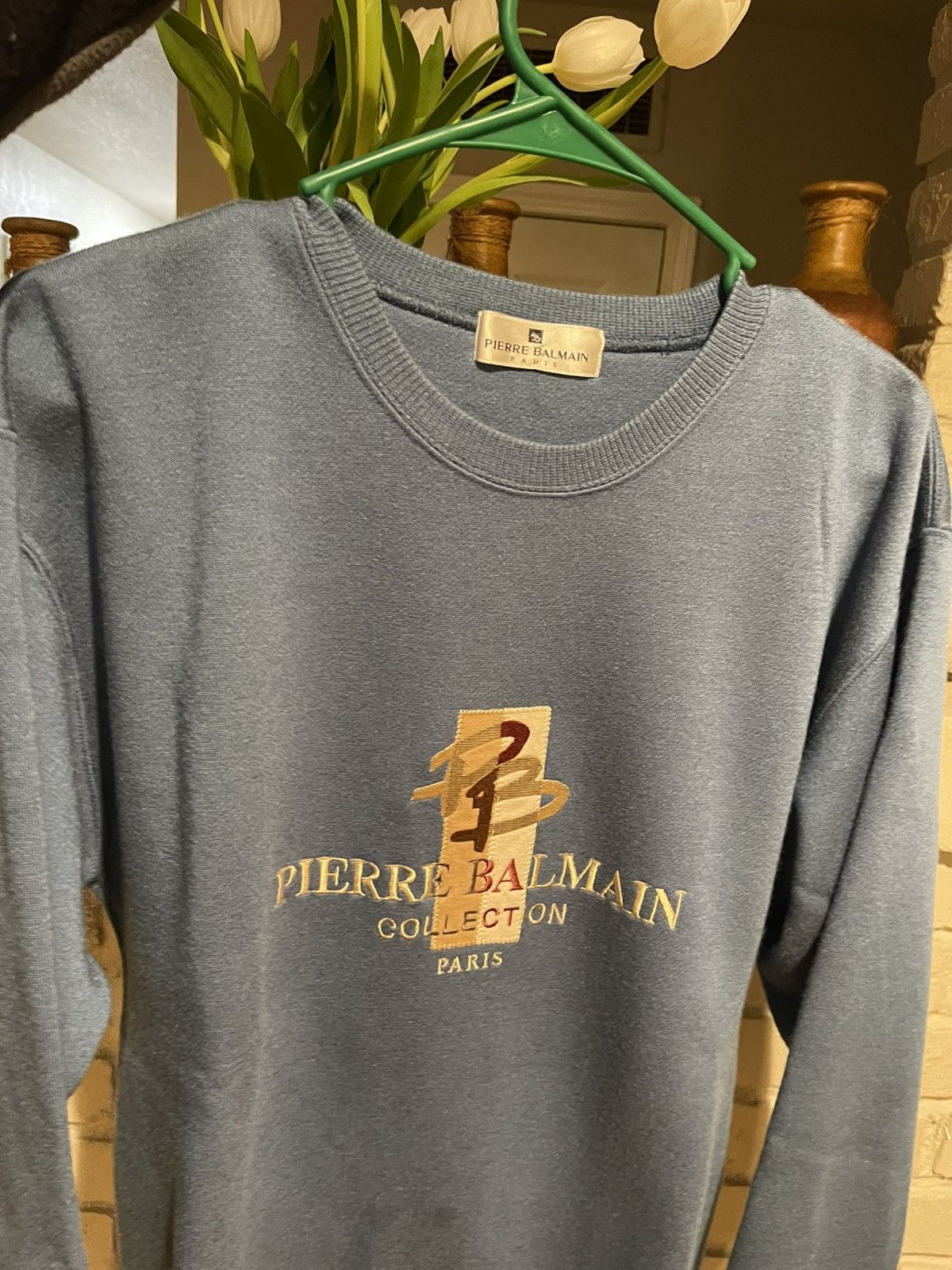 Pierre Balmain × Vintage Vintage Pierre Balmain sweater Size US L / EU 52-54 / 3 - 2 Thumbnail