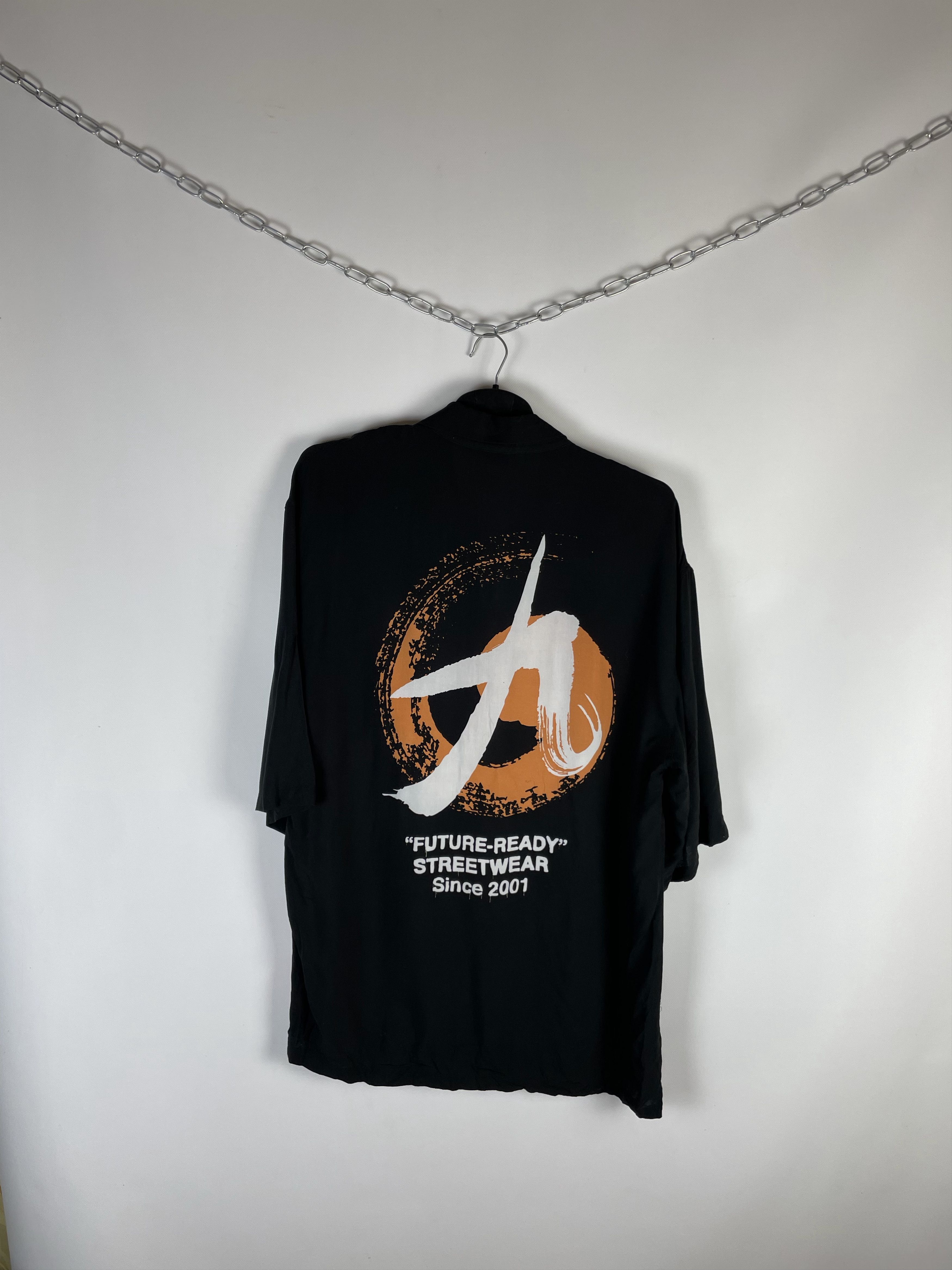 Japanese Brand Naruto Style Short Sleeve Printed Shirt Size US XL / EU 56 / 4 - 5 Thumbnail