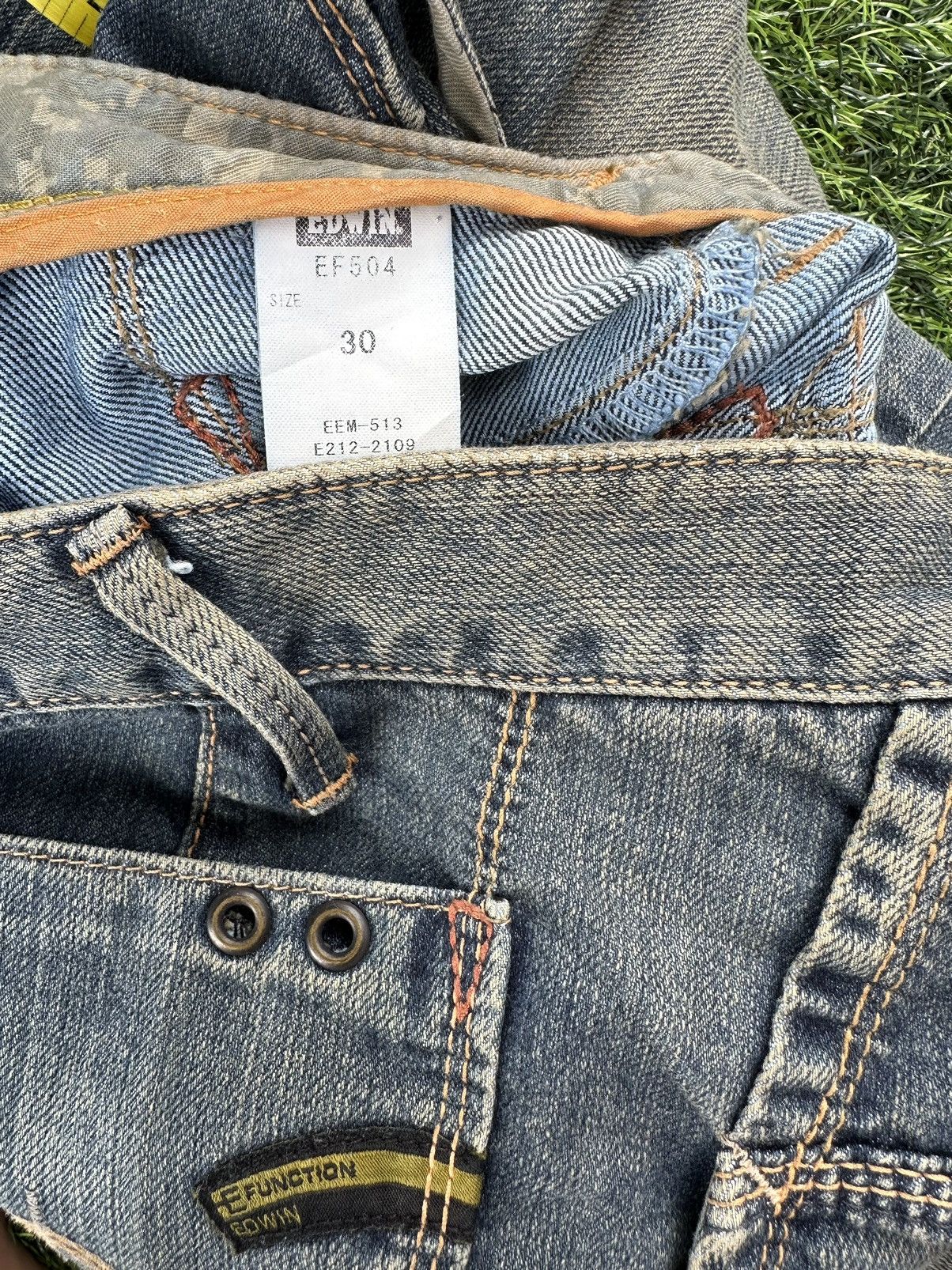 Edwin × Japanese Brand Vintage Edwin Efunction 504 Size US 31 - 9 Thumbnail