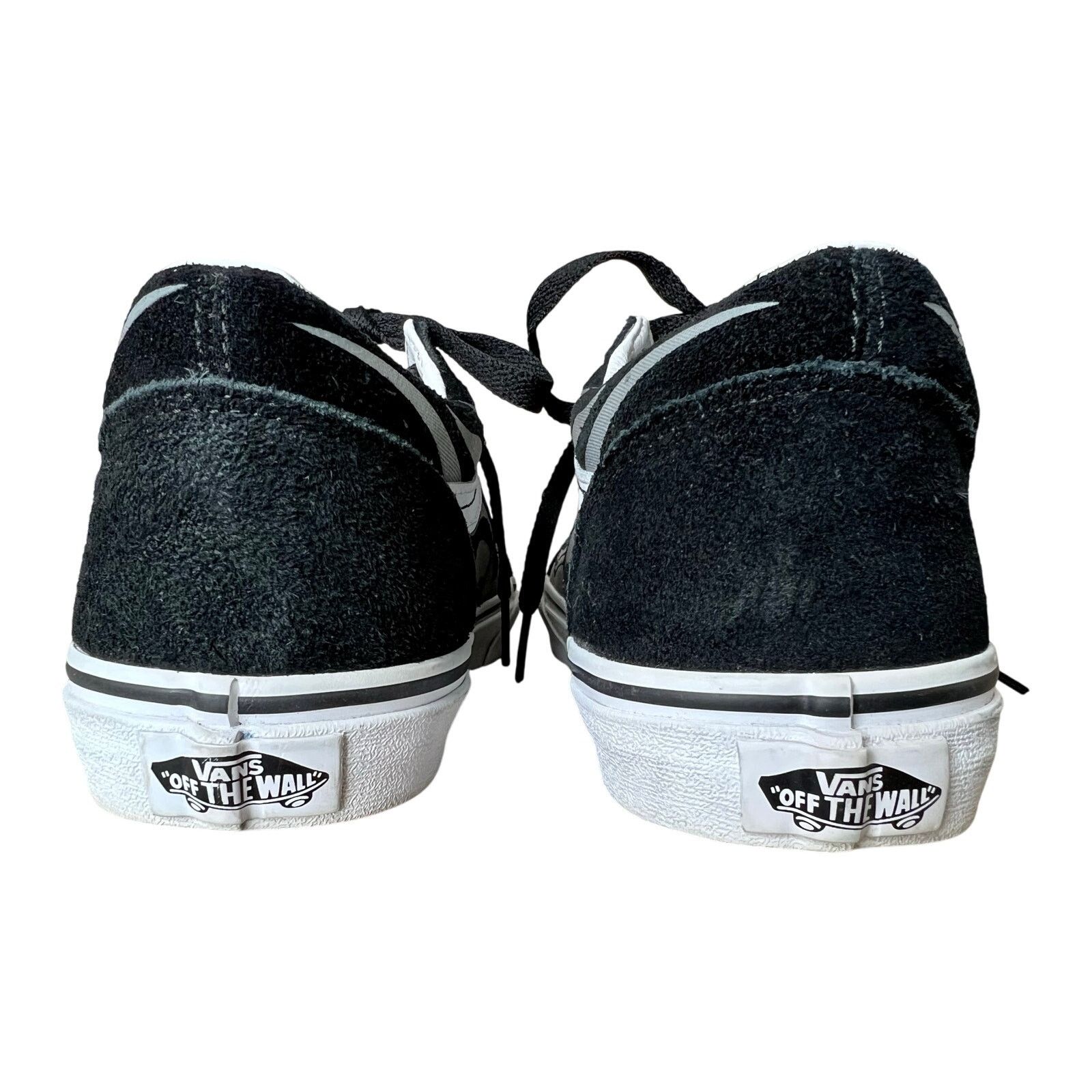 Vans Vans Junior Old Skool Flame Skate Black Shoes Sneakers M6/W8 Size US 6 / EU 39 - 3 Thumbnail