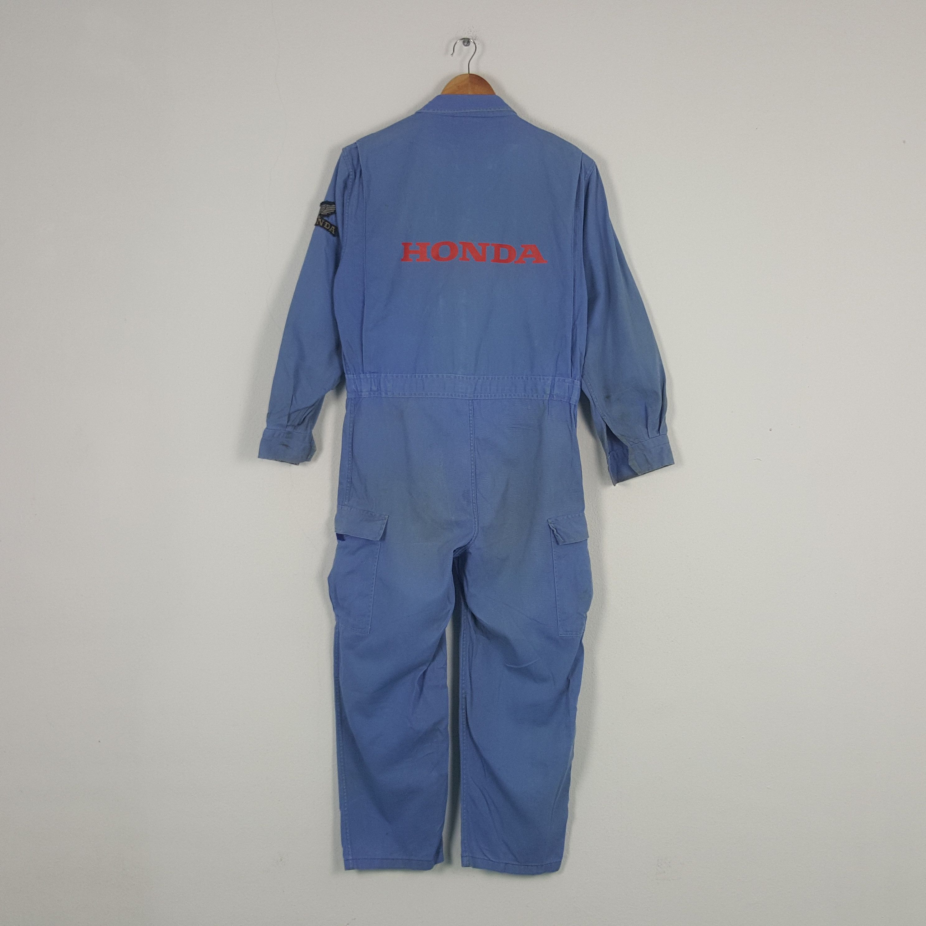 Honda × Vintage Vintage Honda Racing T v Coverall Jacket C288N11 Size US S / EU 44-46 / 1 - 1 Thumbnail
