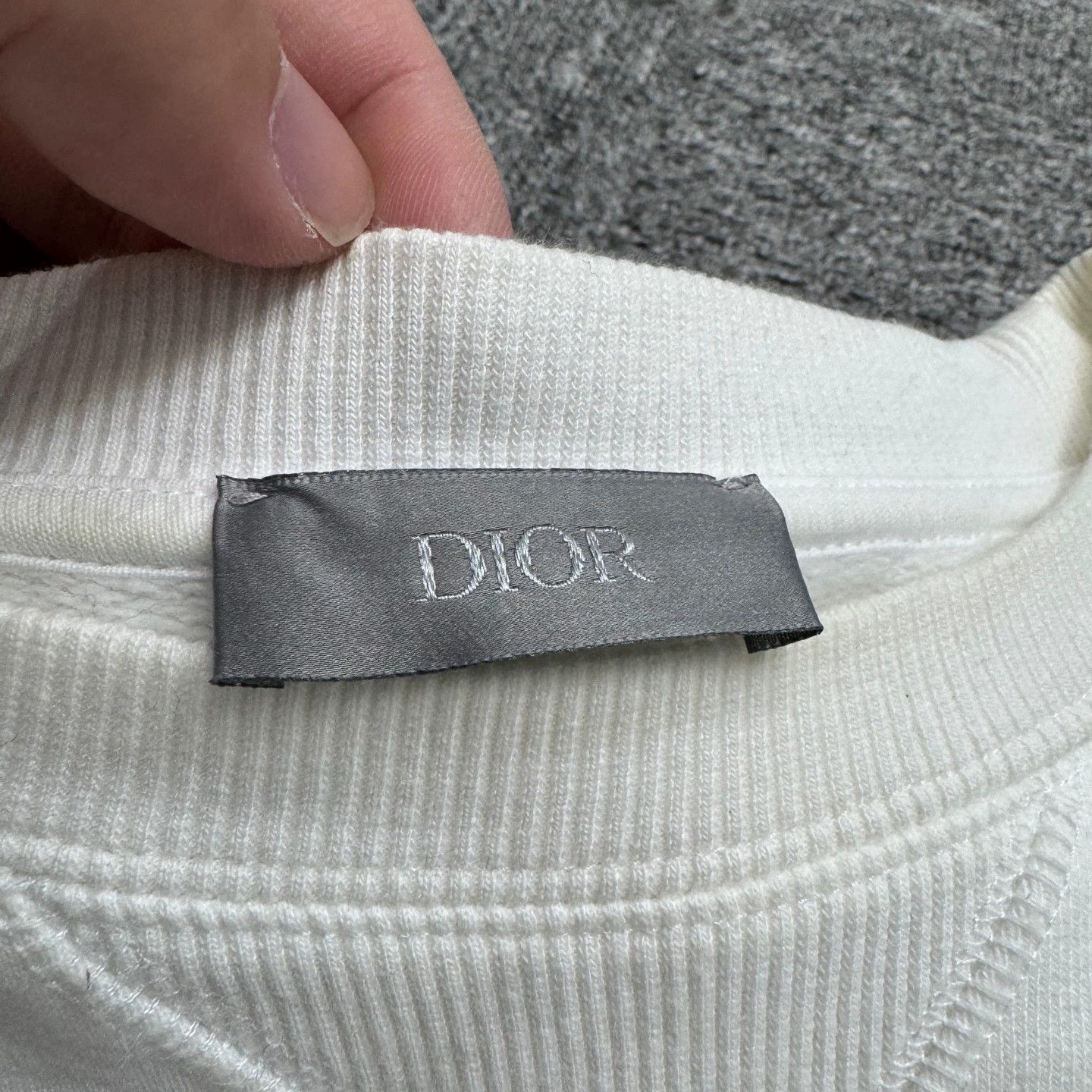 Dior Dior Floral Embroidered Sweatshirt M Size US M / EU 48-50 / 2 - 2 Thumbnail