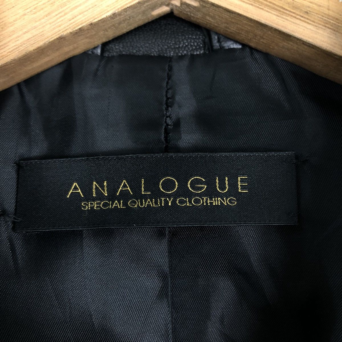 Japanese Brand 🔥Vintage Soft Leather Biker Jacket Analogue Japan Made Size US M / EU 48-50 / 2 - 12 Thumbnail