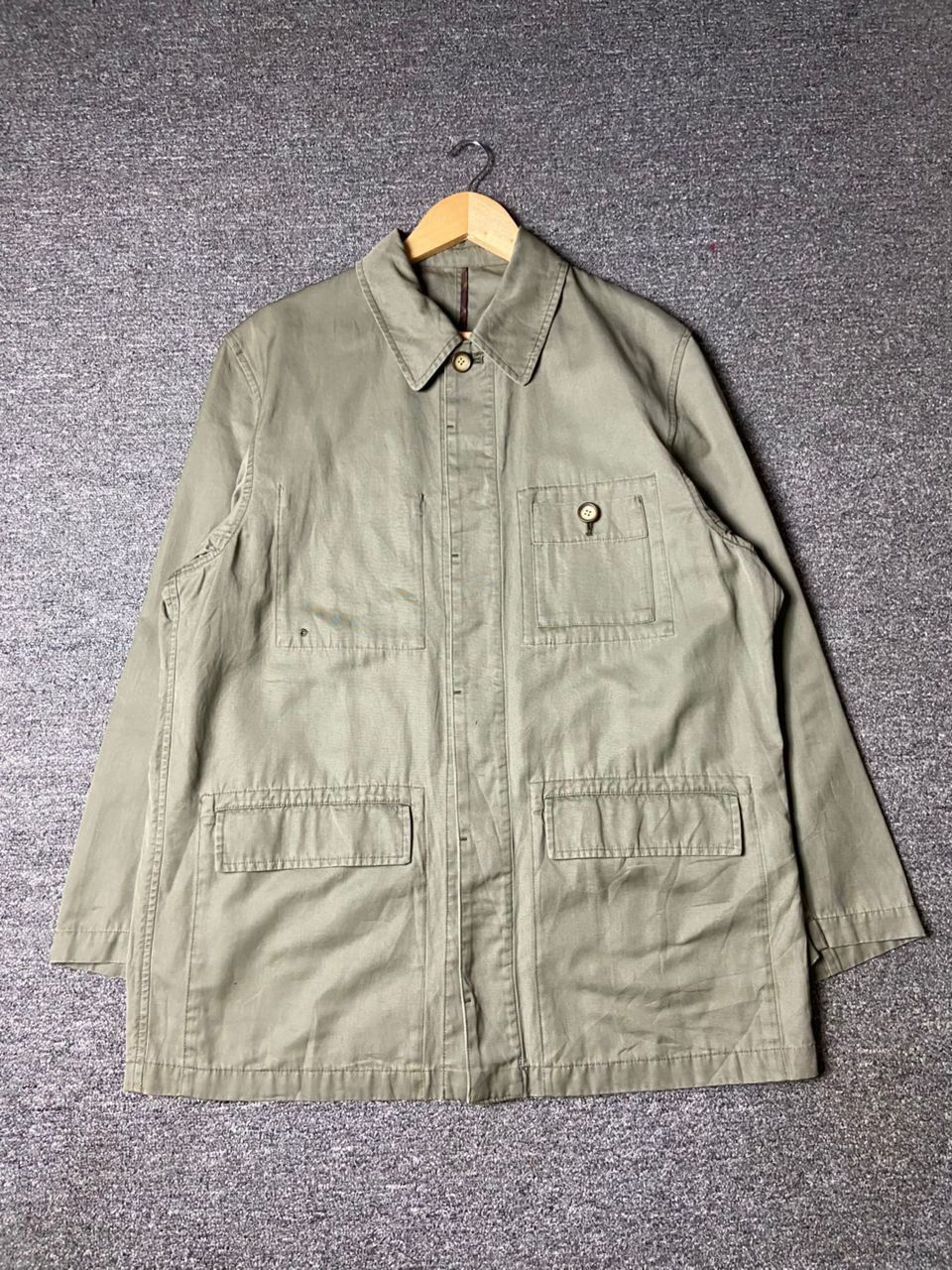 Japanese Brand Trading Components Military Style Chore Jacket (176) Size US L / EU 52-54 / 3 - 1 Thumbnail