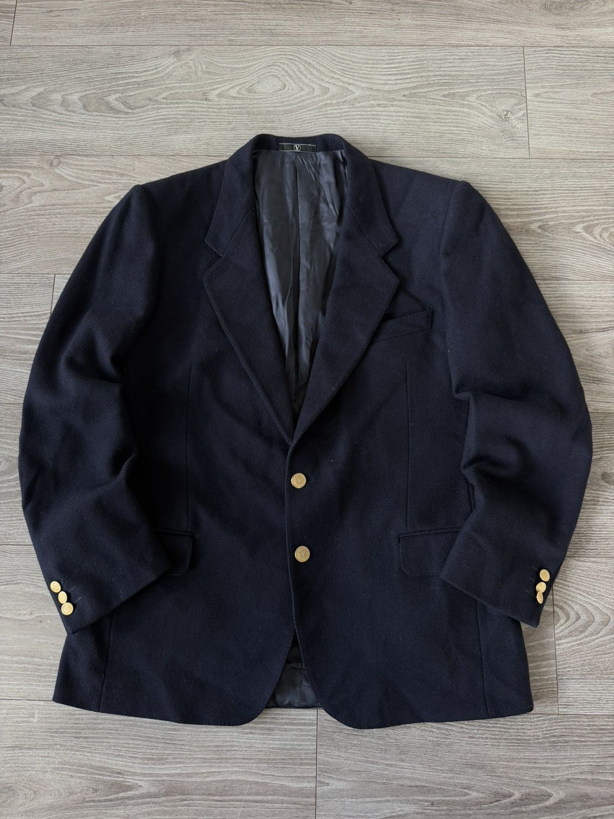 Givenchy Vintage Archival Givenchy Wool/Mohair Luxury Blazer Size 48R - 2 Thumbnail