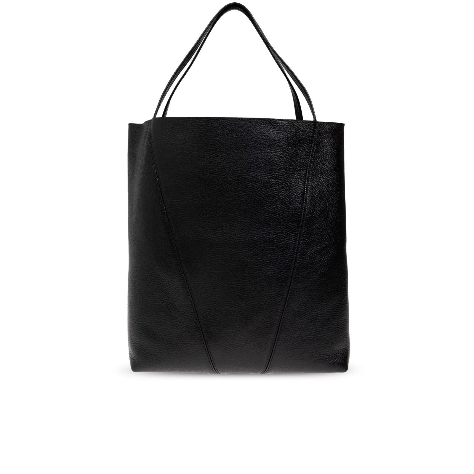 Chloe Chloe Large Spin Black Grained Leather Tote Bag New & Authen Size ONE SIZE - 3 Thumbnail