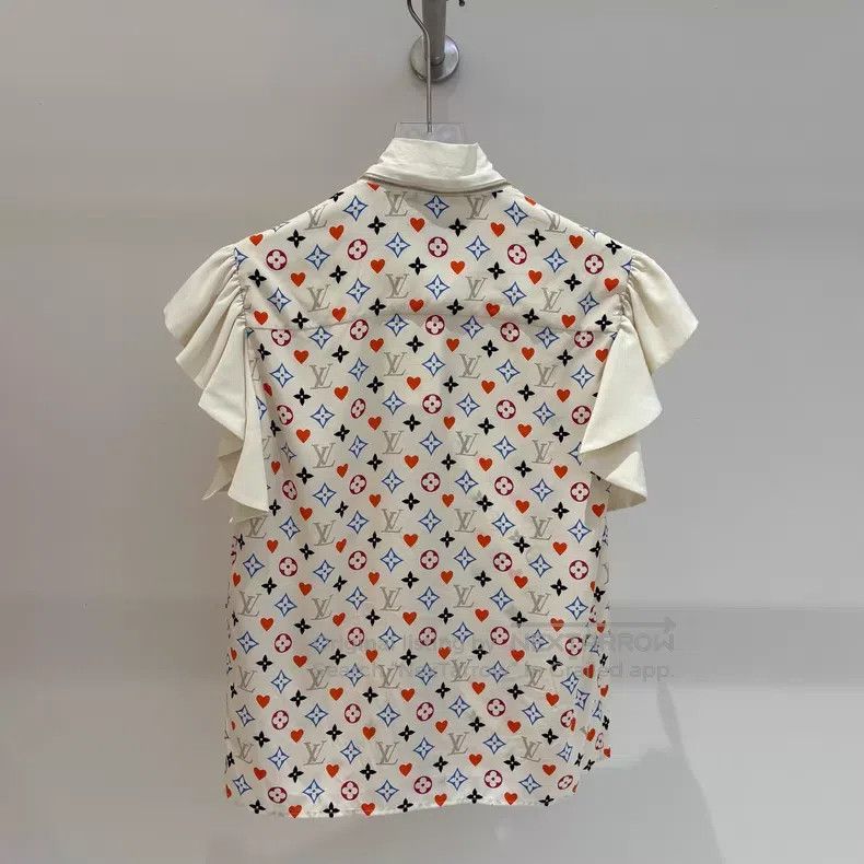 Louis Vuitton Louis Vuitton Mulberry Silk Love Old Flower Full Print Sho Size XS / US 0-2 / IT 36-38 - 3 Thumbnail