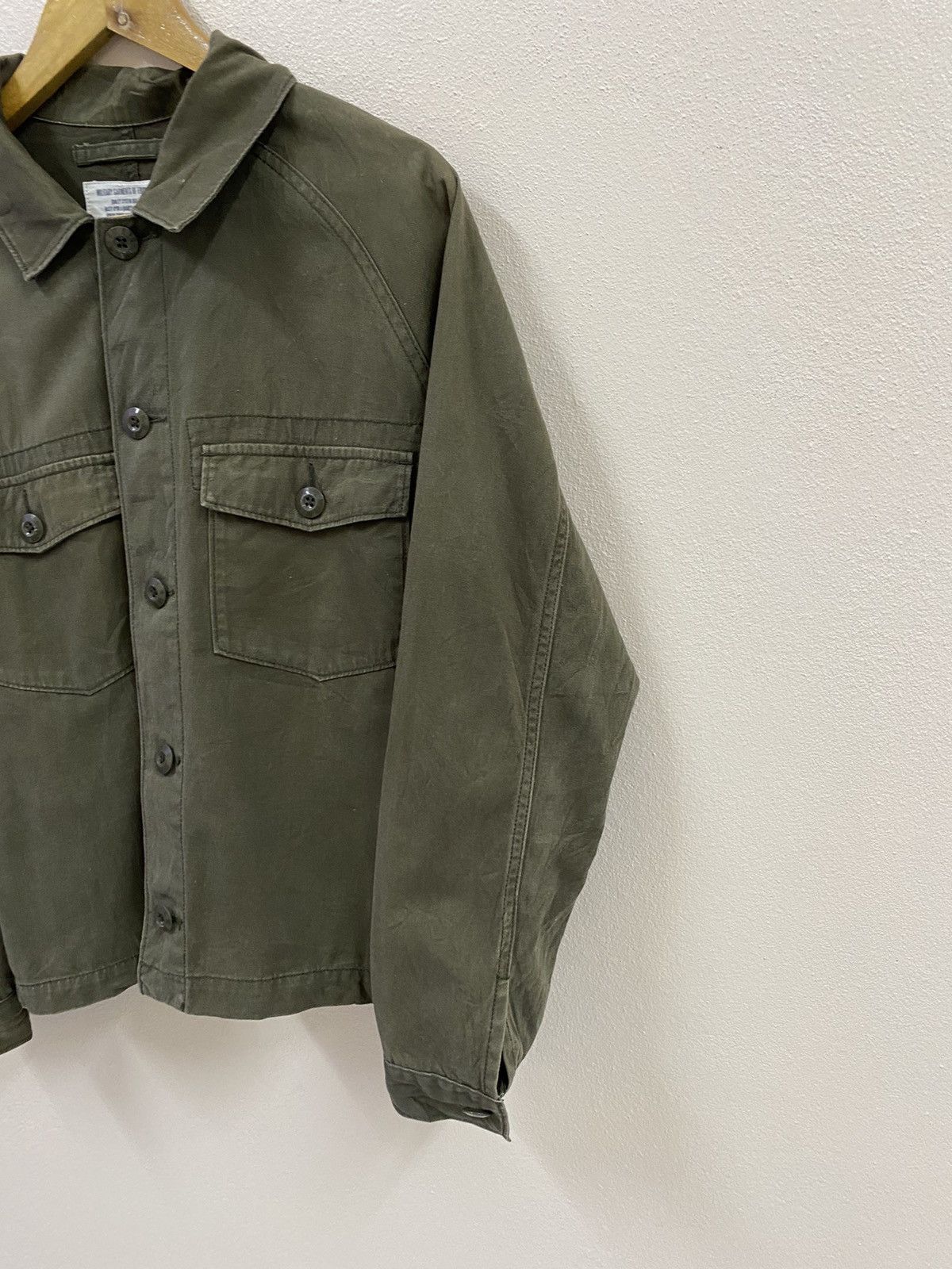 Vintage Vtg Military Shirt Button Up Size US M / EU 48-50 / 2 - 3 Thumbnail