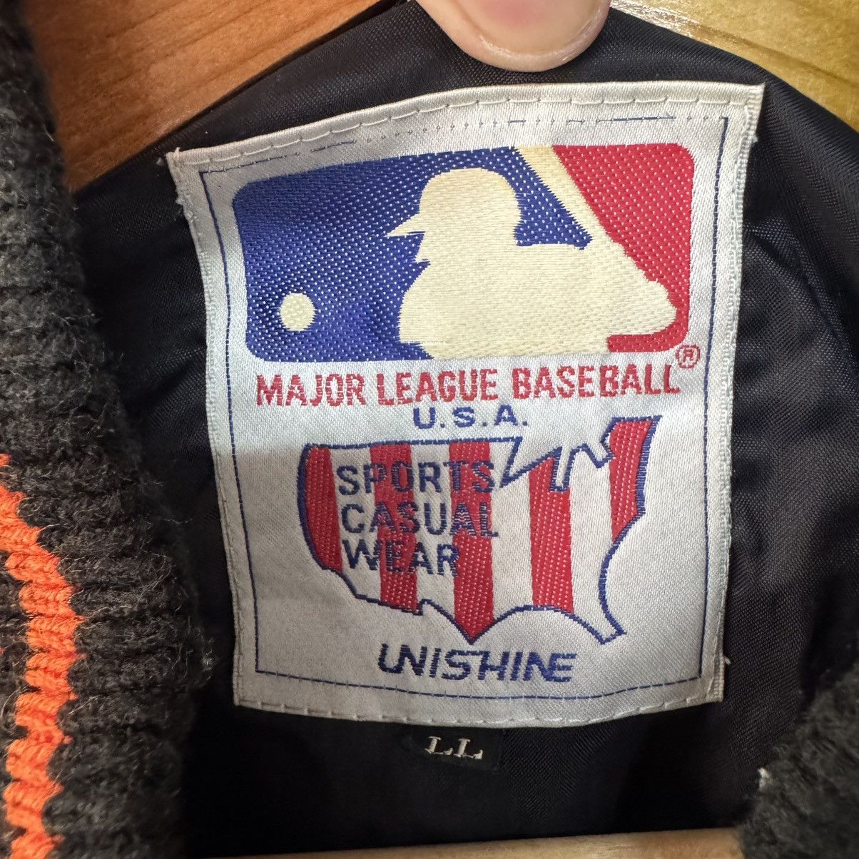 MLB Vintage 90s Baltimore Orioles MLB Wool Varsity Jacket Size US L / EU 52-54 / 3 - 4 Thumbnail