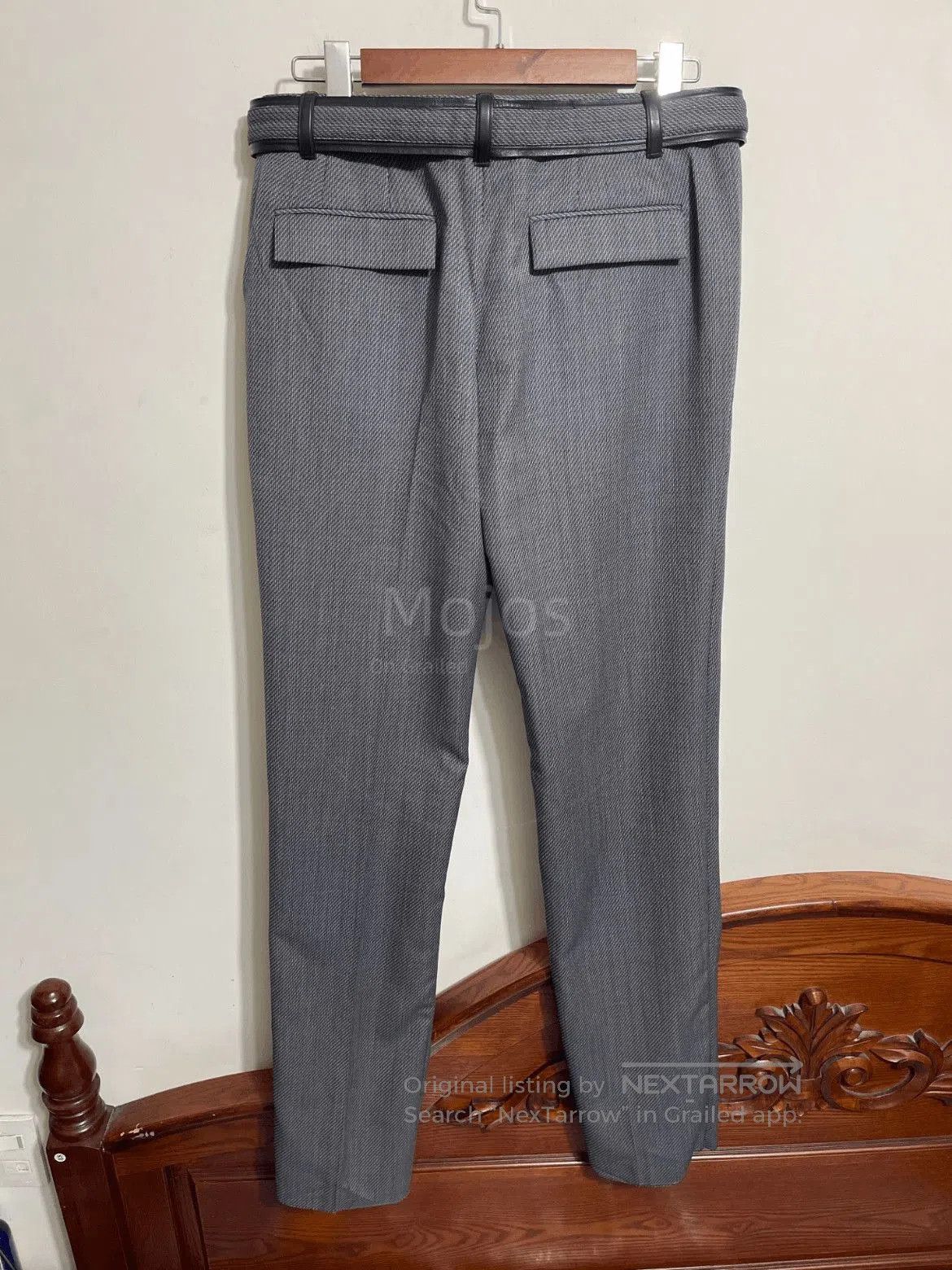 Balenciaga Sz 50 Balenciaga Belt Trousers. Size US 34 / EU 50 - 2 Thumbnail