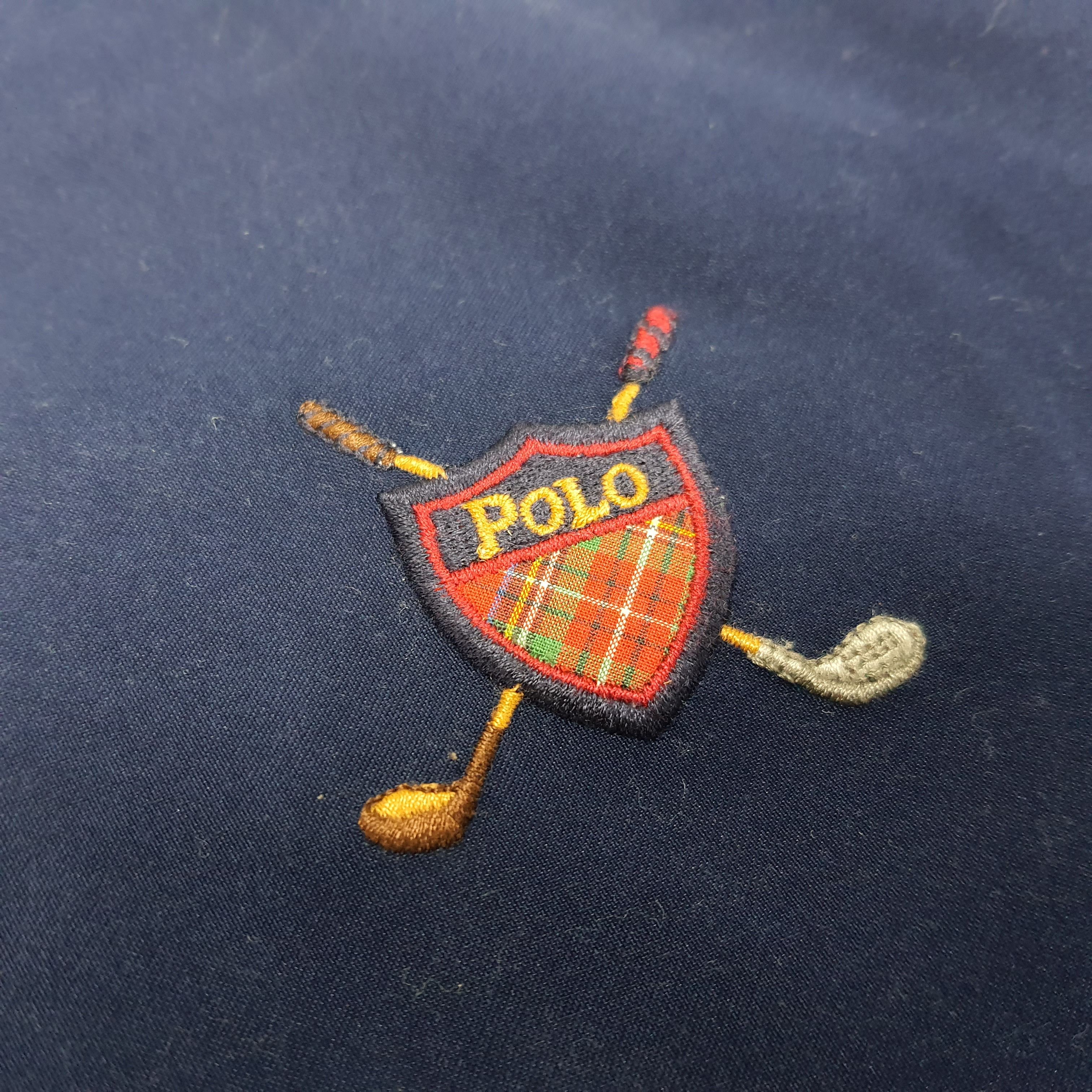 Polo Ralph Lauren × Vintage Vintage POLO GOLF Ralph Lauren Polos Sweatshirt Size US L / EU 52-54 / 3 - 2 Thumbnail
