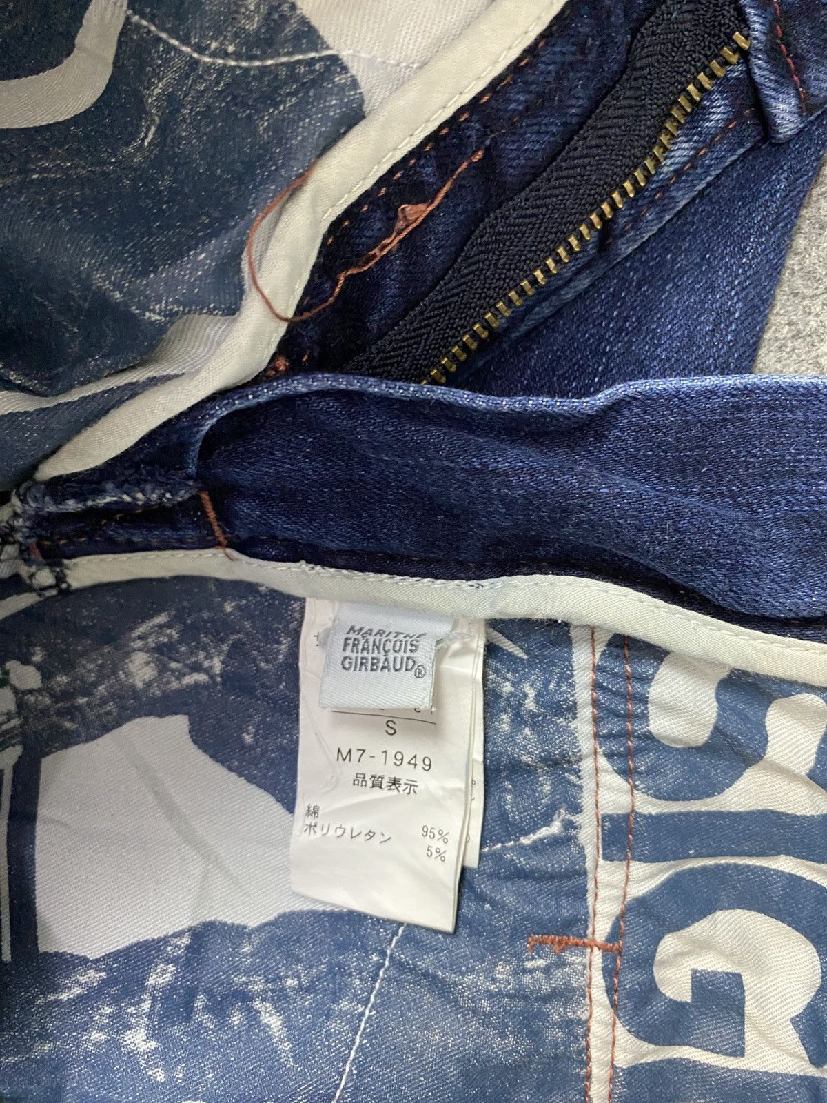 Marithe + Francois Girbaud Le Jean De Marithe Francouis Girbaud Denim Jeans Skinny Cut Size US 30 / EU 46 - 10 Thumbnail