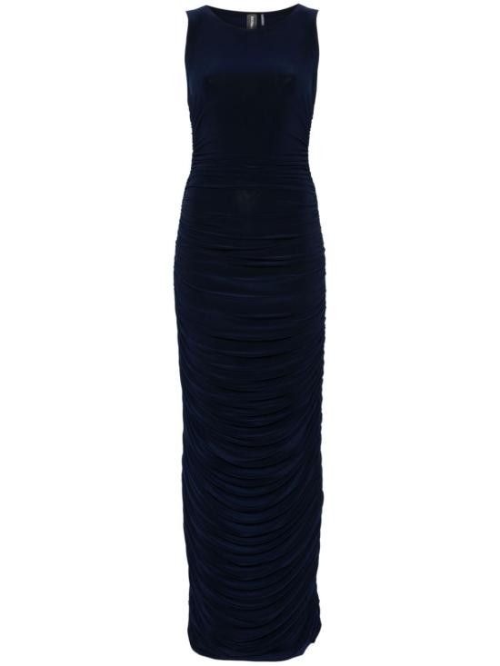 Norma Kamali NORMA KAMALI Women Long Skirts KK2243PLE74 951 Blue Size S / US 4 / IT 40 - 1 Thumbnail