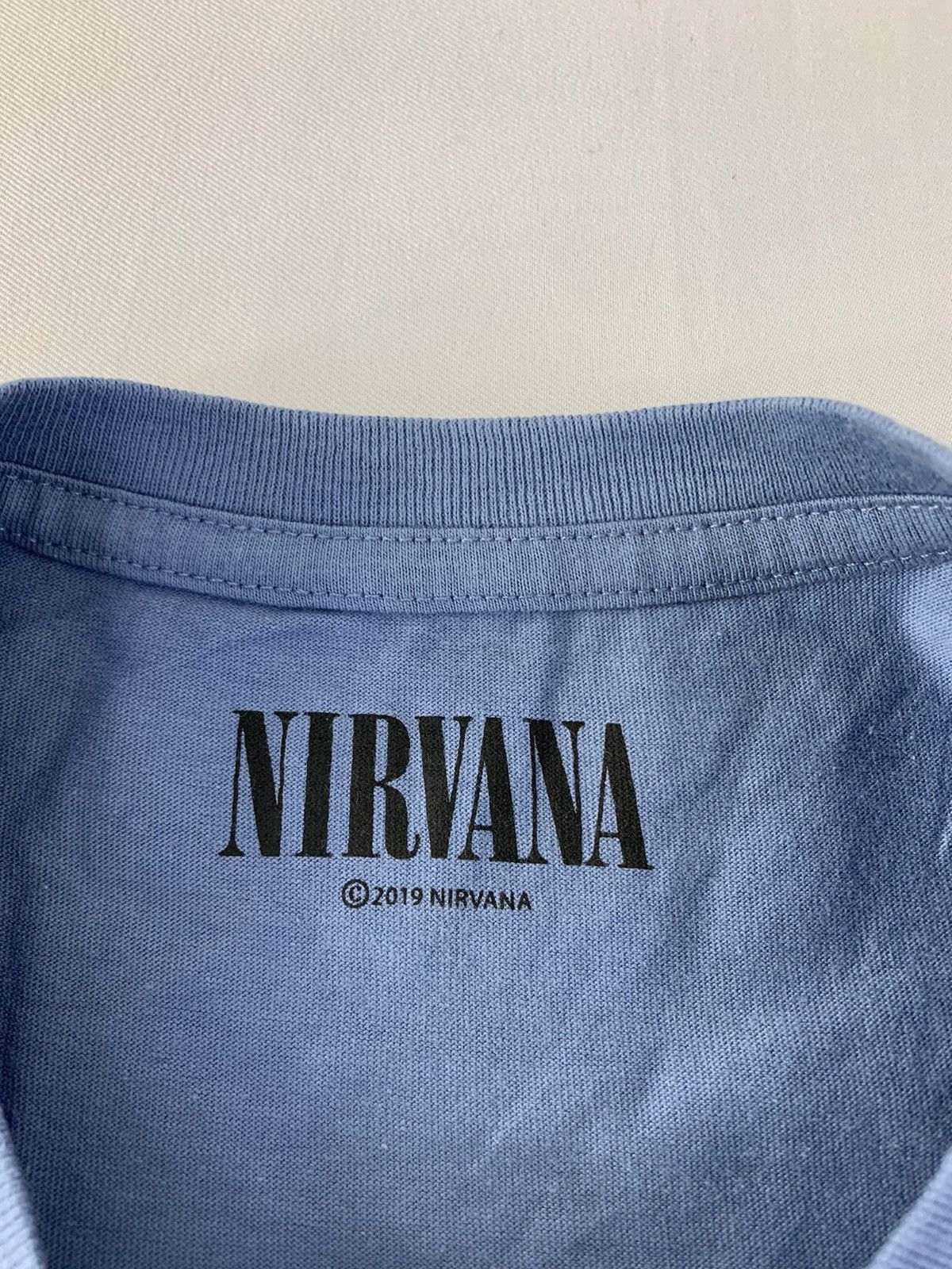 Nirvana Nirvana Kurt Cobain Grunge Rock Band Spell Out Printed Tee Size US S / EU 44-46 / 1 - 5 Thumbnail