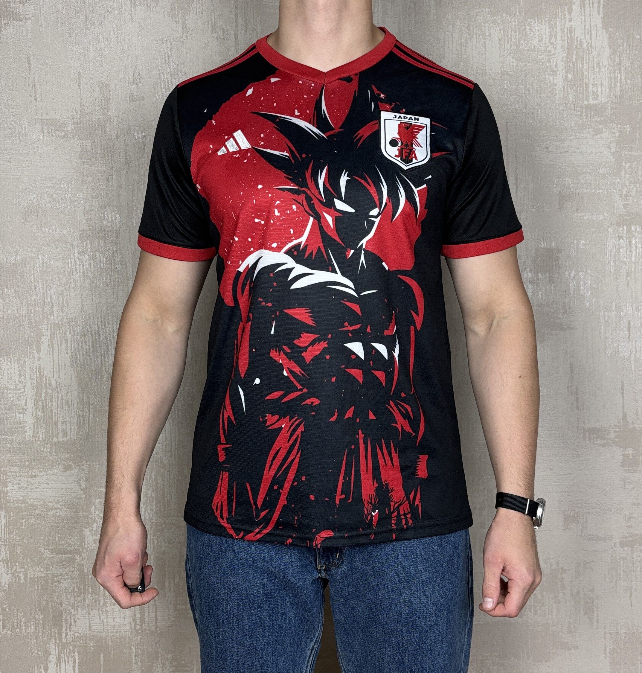 Adidas Adidas Japan JFA Dragon Ball Z Goku Anime Soccer Jersey Size US XL / EU 56 / 4 - 2 Thumbnail