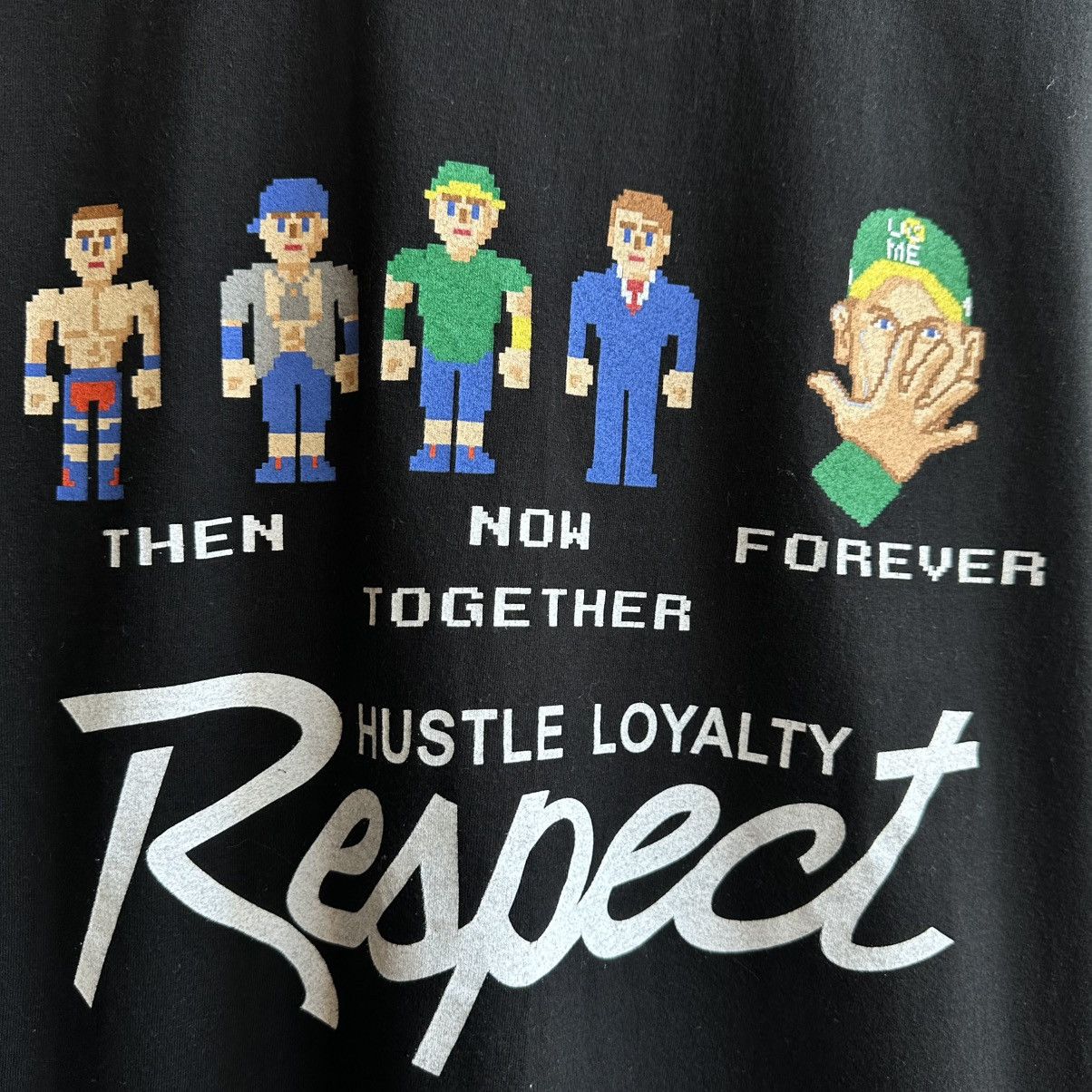 Vintage × WWE × WWF VINTAGE JOHN CENA NEVER GIVE UP 20 YEARS WWE PROMO TEE Size US L / EU 52-54 / 3 - 7 Thumbnail