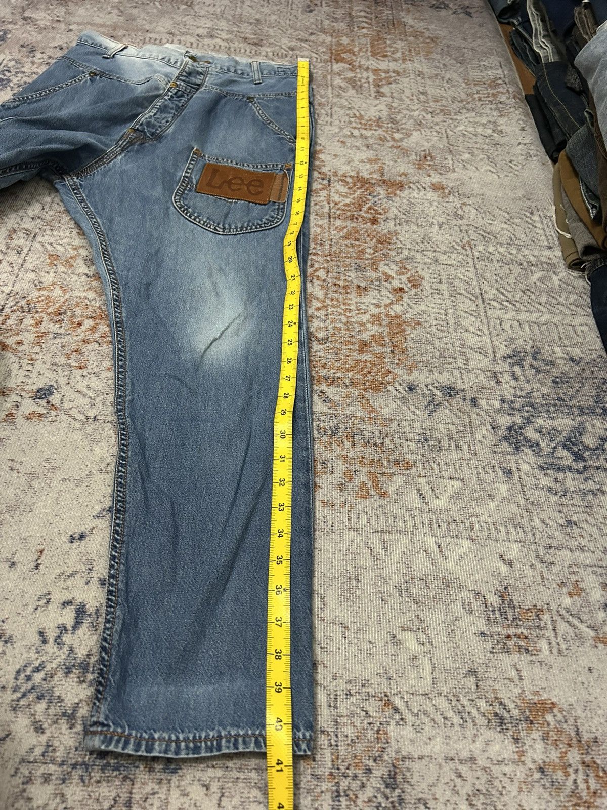 Issey Miyake × Lee Mercibeaucoup X Lee By Issey Miyake High Rise Pants Size US 30 / EU 46 - 24 Thumbnail