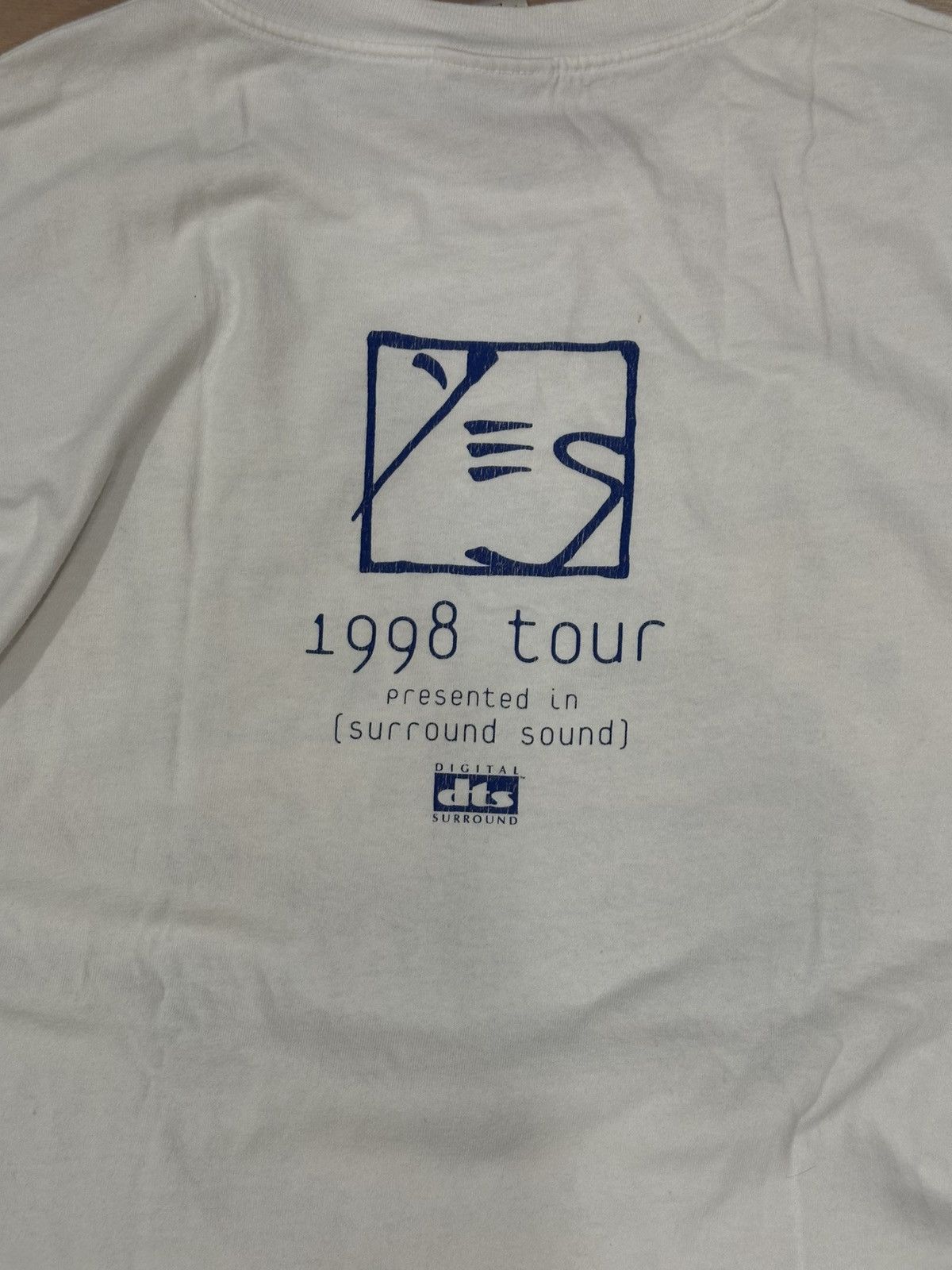 Band Tees Vintage 1998 Yes 30th Anniversary Tour Shirt White XL Size US XL / EU 56 / 4 - 5 Thumbnail