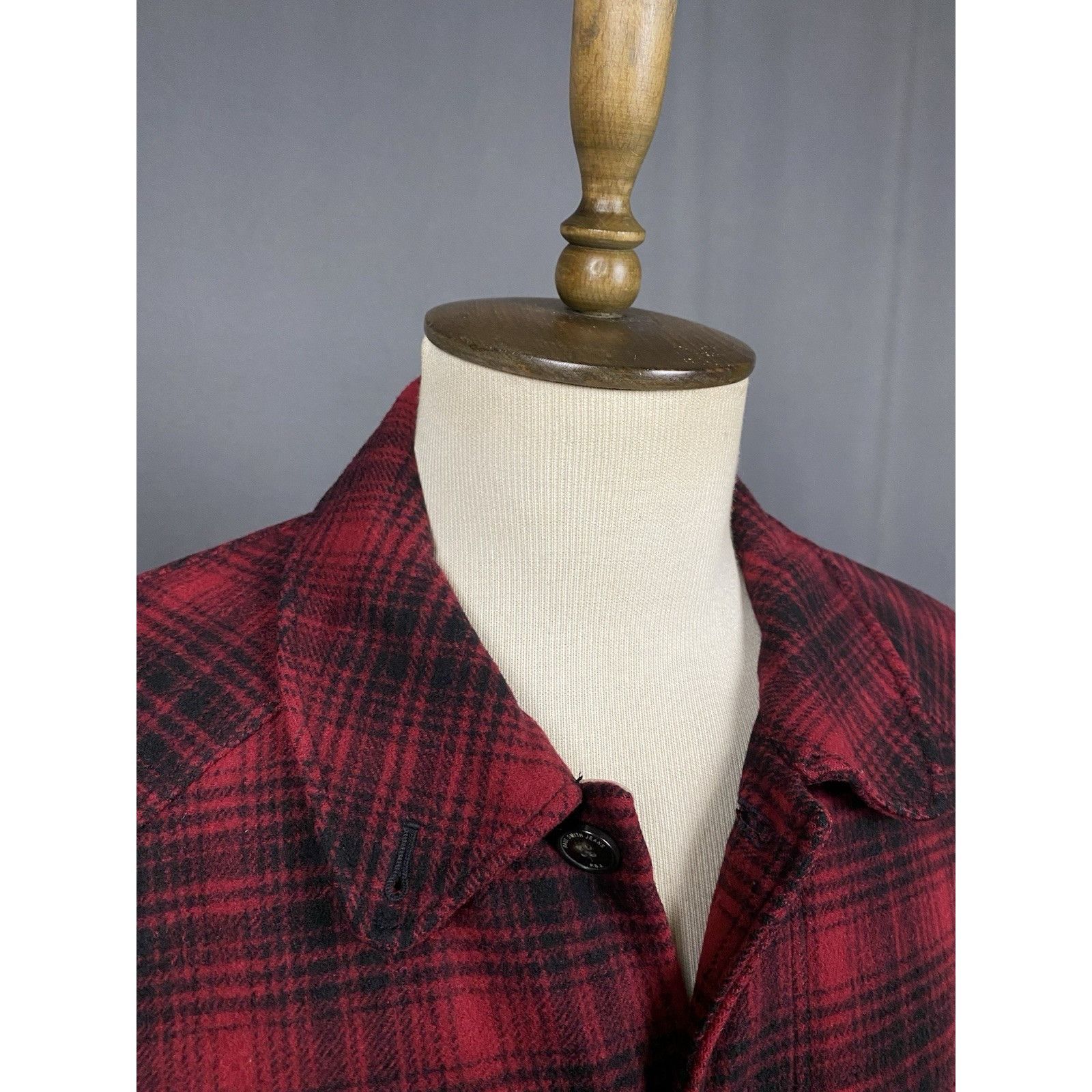 Paul Smith Paul Smith Men's Red Checked Wool Country Jacket Coat Size L Size US L / EU 52-54 / 3 - 7 Thumbnail