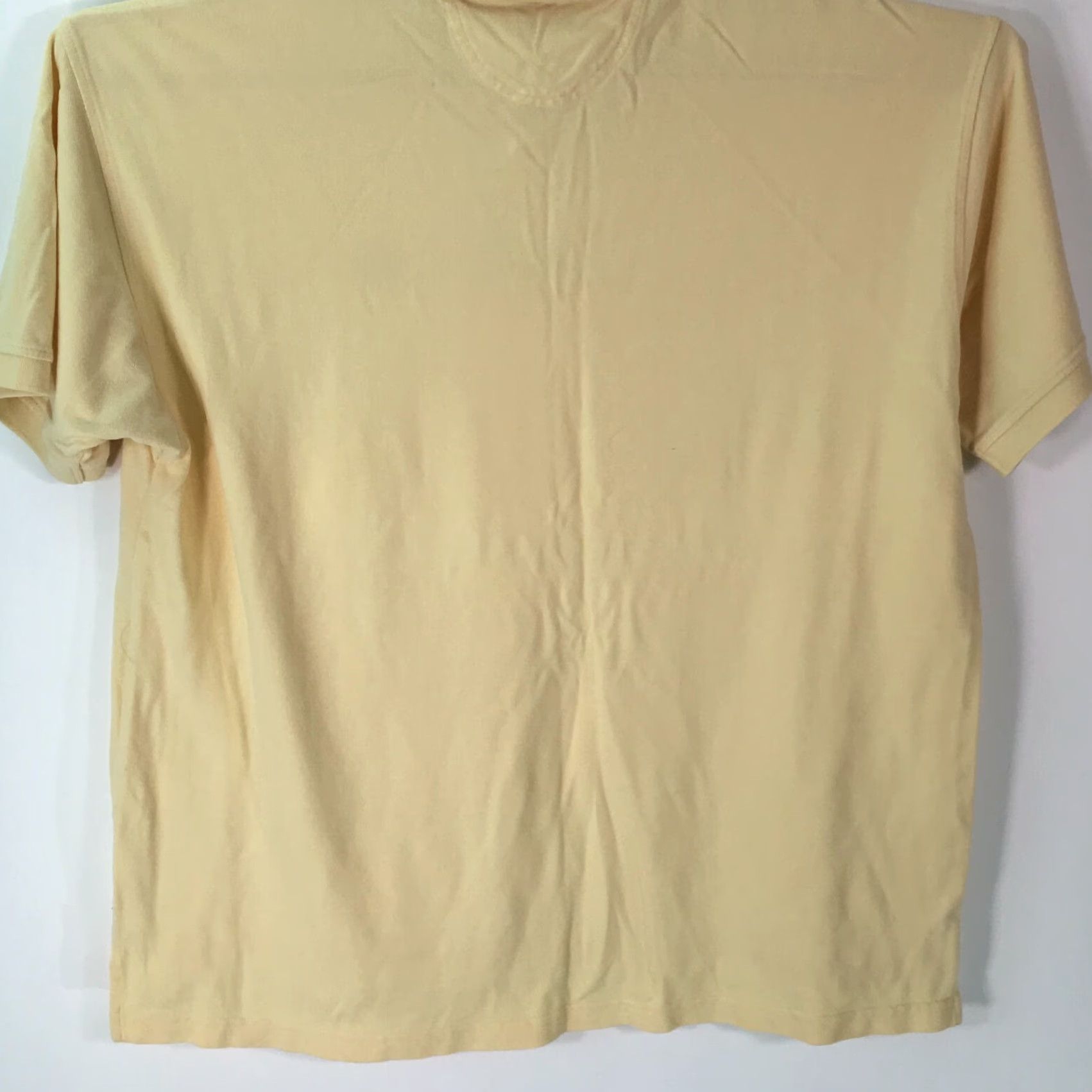 Izod IZOD Mens Yellow Polo Shirt 2XL Short Sleeve Collared Casual Regular Shirt Mens Size US XXL / EU 58 / 5 - 2 Thumbnail