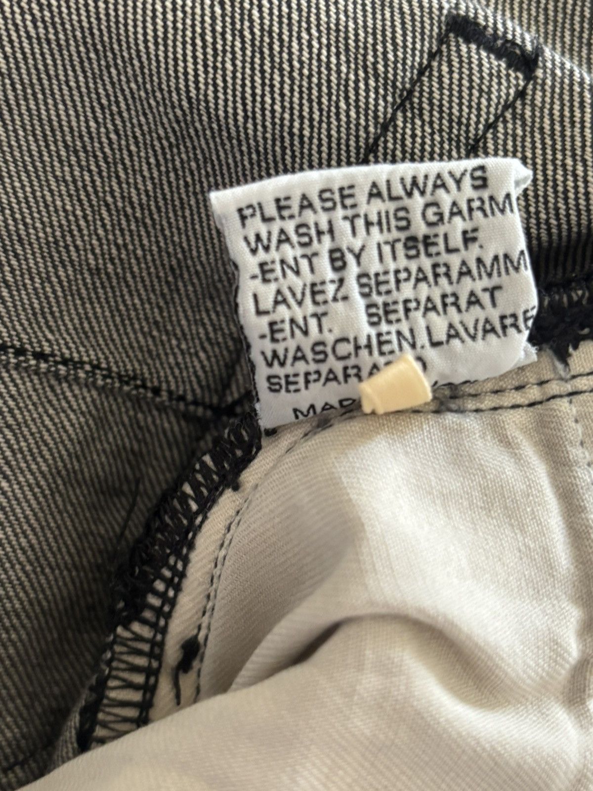 Dior Dior Homme SS05 “Untitled” Clawmark Denim by Hedi Slimane Size US 28 / EU 44 - 5 Thumbnail