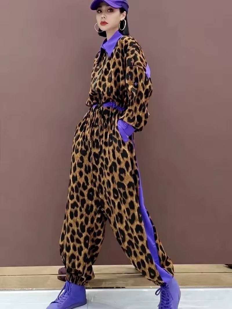 Japanese Brand × Vintage stylish leopard print suit Size 34" / US 12 / IT 48 - 4 Thumbnail