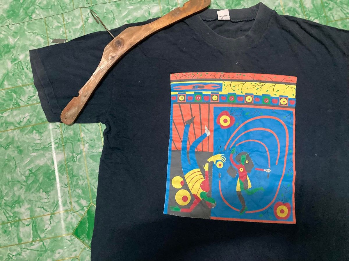 Vintage Vintage T-shirt Art 90s Size US L / EU 52-54 / 3 - 2 Thumbnail