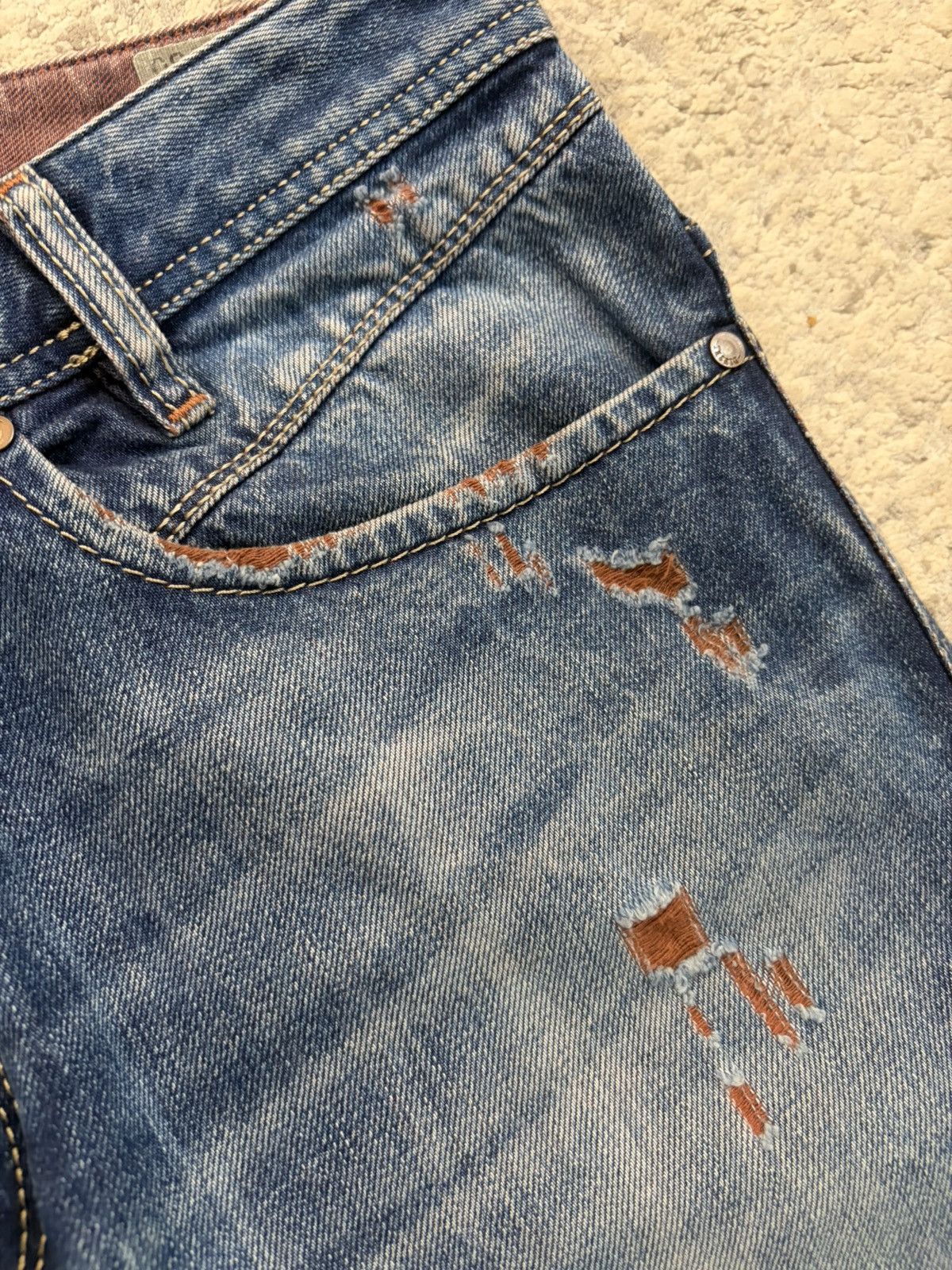 Diesel IAKOP Slim Tapered Jeans Wash 0815K 30x30 Size US 30 / EU 46 - 3 Thumbnail