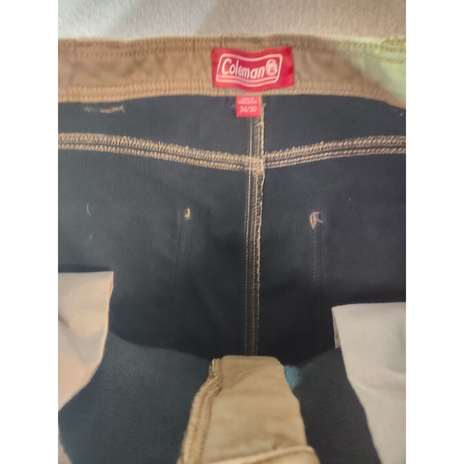 Coleman Coleman Pants Mens 34x30 Khaki Tan Fleece Lined Warm Stretch Size US 34 / EU 50 - 9 Thumbnail