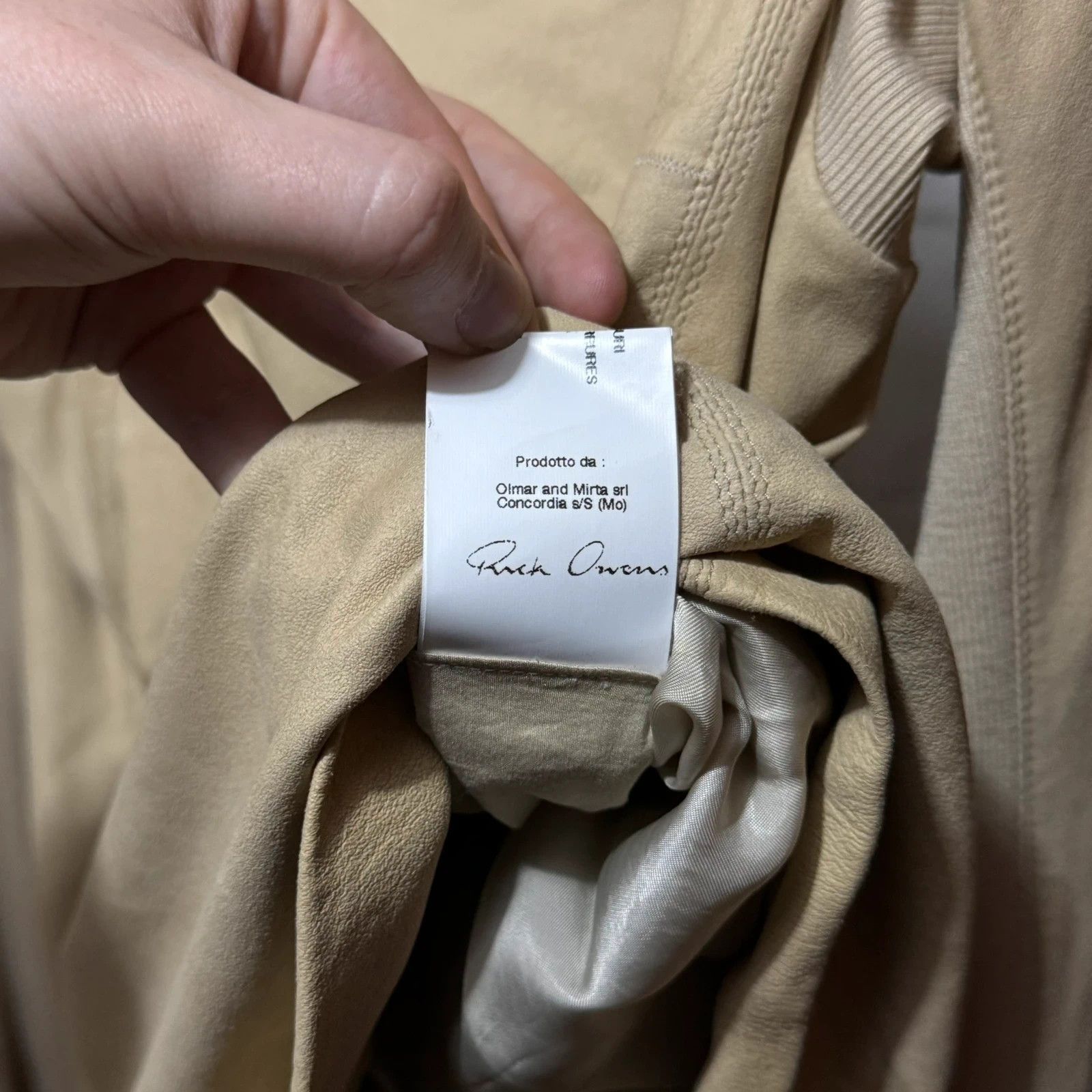 Rick Owens F/W 2010 Rick owens lamb skin side zip leather jacket Size M / US 6-8 / IT 42-44 - 8 Thumbnail