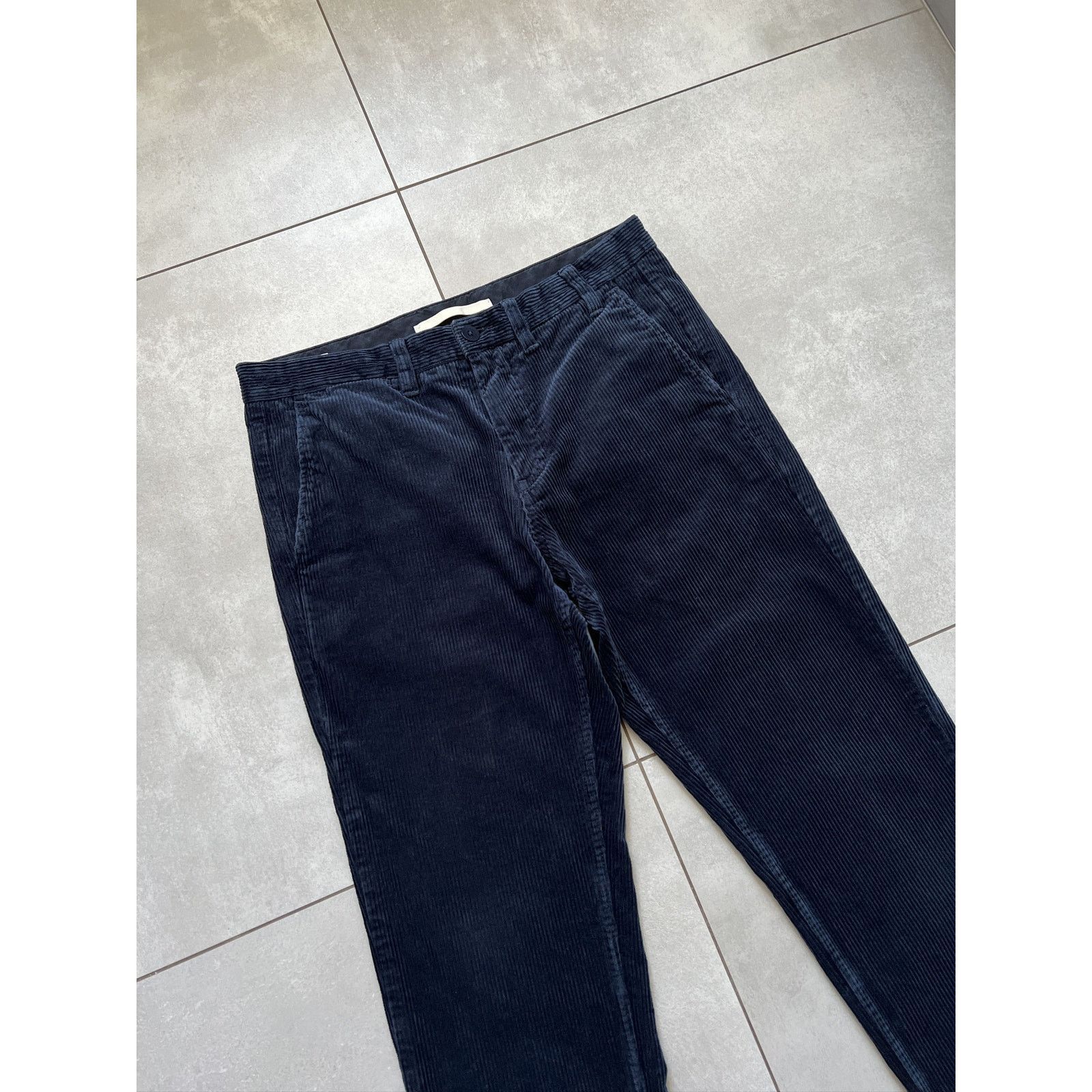 Norse Projects Norse projects classic aros corduroy regular fit blue pants Size US 31 - 2 Thumbnail