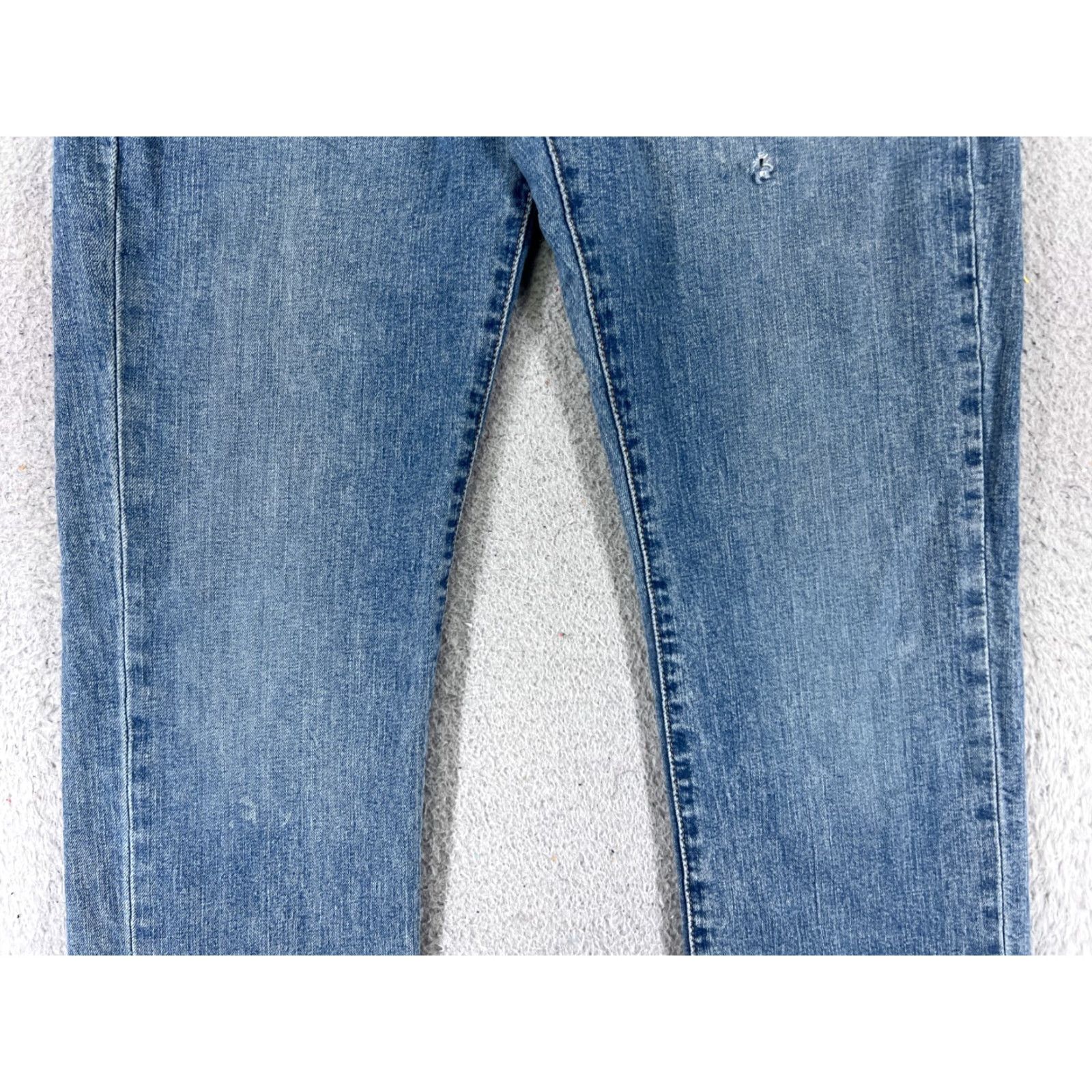 Levi's Levi's 514 Jeans Denim Blue Cotton Blend 34x32 Regular Adult Men Size US 34 / EU 50 - 3 Thumbnail