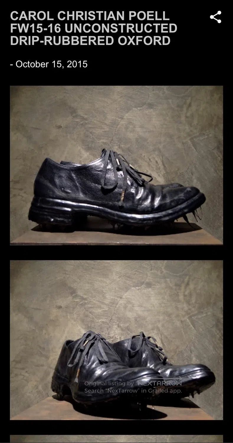 Carol Christian Poell Carol Christian Poell Leather shoes Size US 8 / EU 41 - 7 Thumbnail