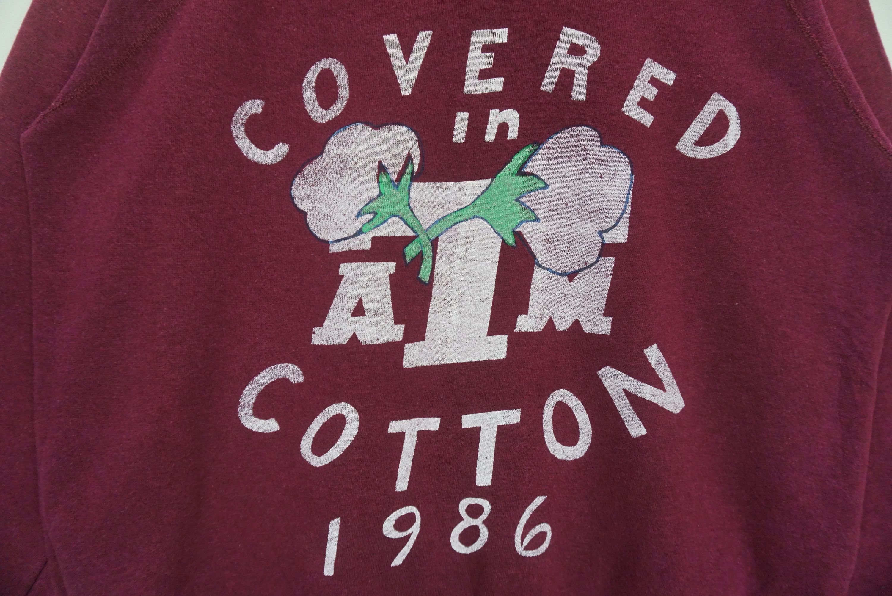 Vintage Bassett-Walker Sweatshirt Covered in Cotton Baggy Sweatshirt Size US XL / EU 56 / 4 - 4 Thumbnail