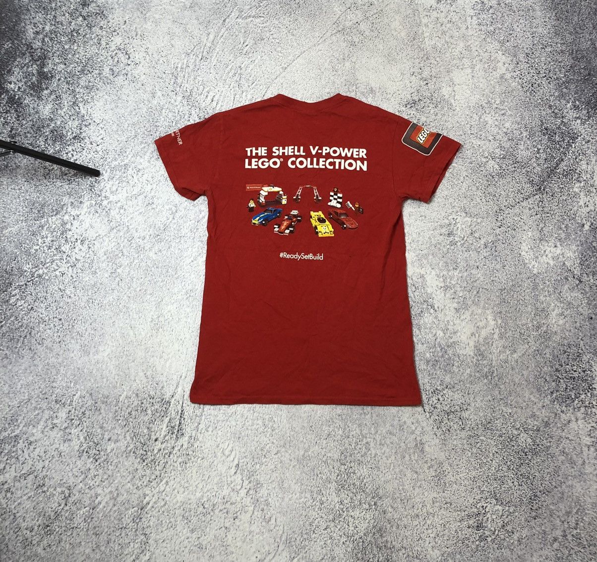 LEGO Vintage Mens t-shirt Lego V-Power F1 nascar Ferrari Size US S / EU 44-46 / 1 - 8 Thumbnail