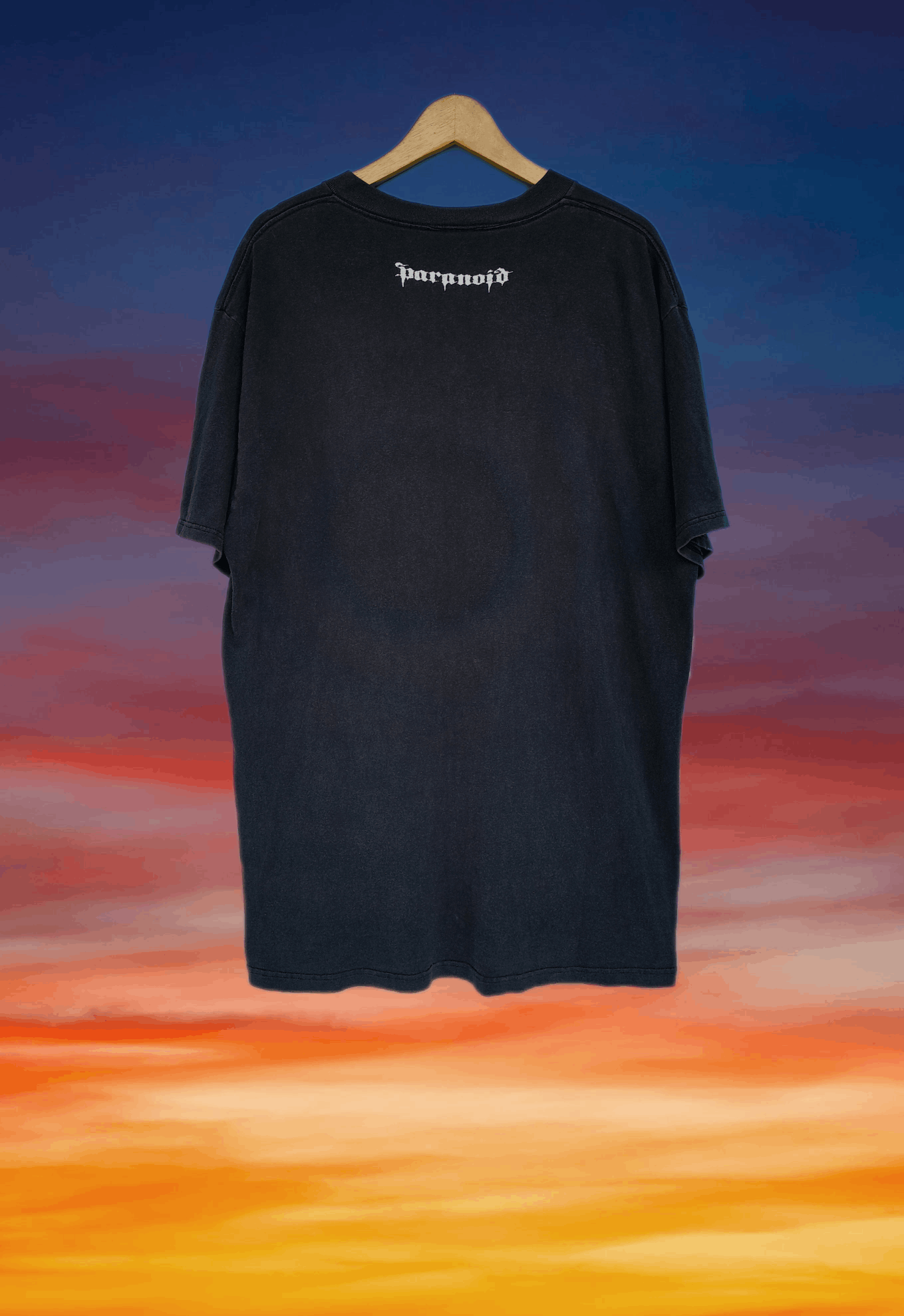 Band Tees × Vintage Vintage 90s PARANOID Fatal 5 pain divine company t-shirt Size US XL / EU 56 / 4 - 2 Thumbnail
