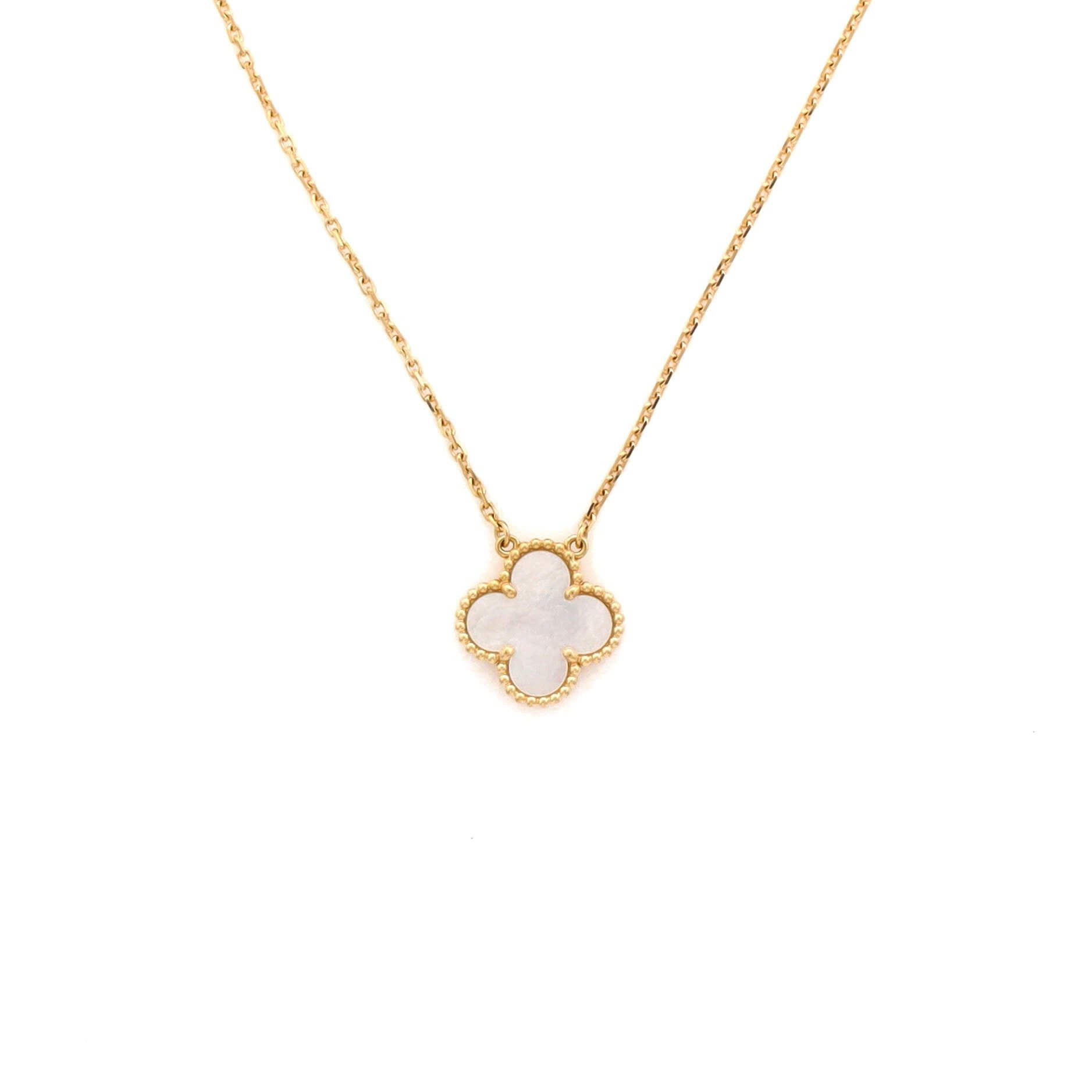 Van Cleef & Arpels Vintage Alhambra Pendant Necklace Size ONE SIZE - 1 Thumbnail