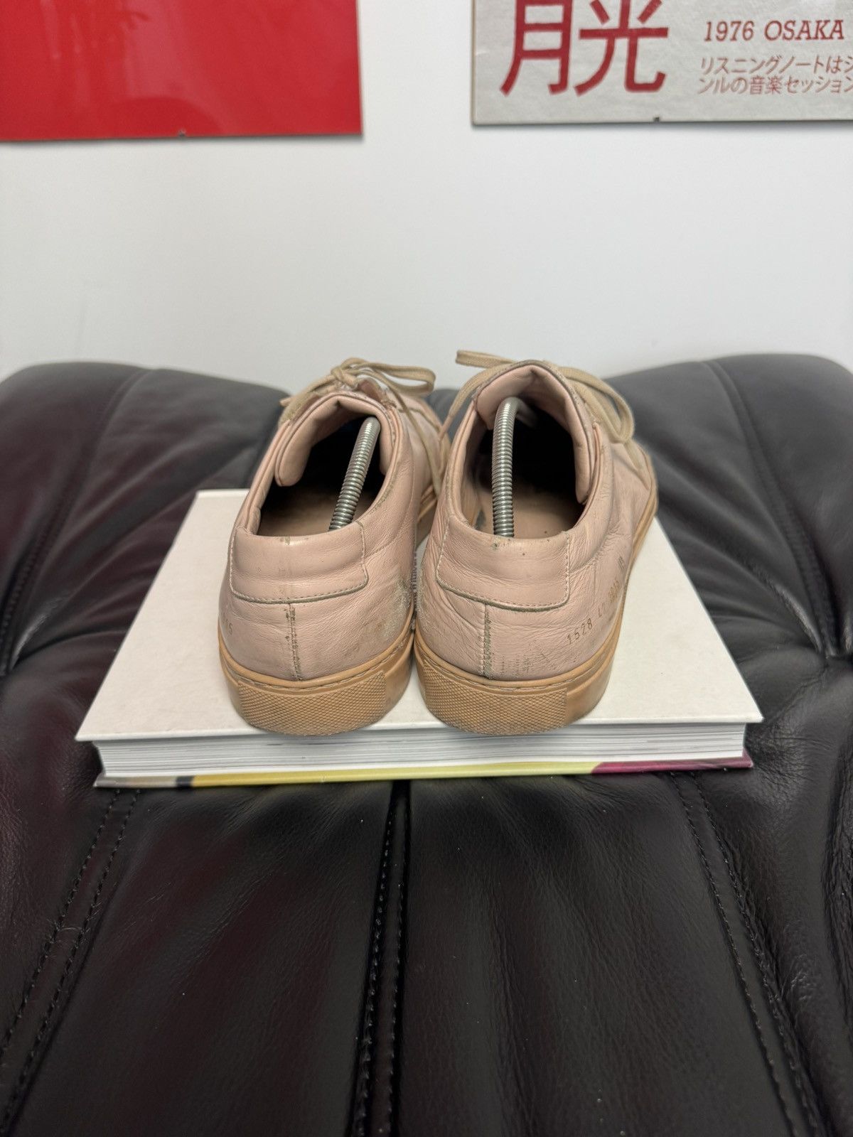 Common Projects Common Projects Achilles Low Rose Luxury Leather Sneakers Size US 9 / EU 42 - 5 Thumbnail