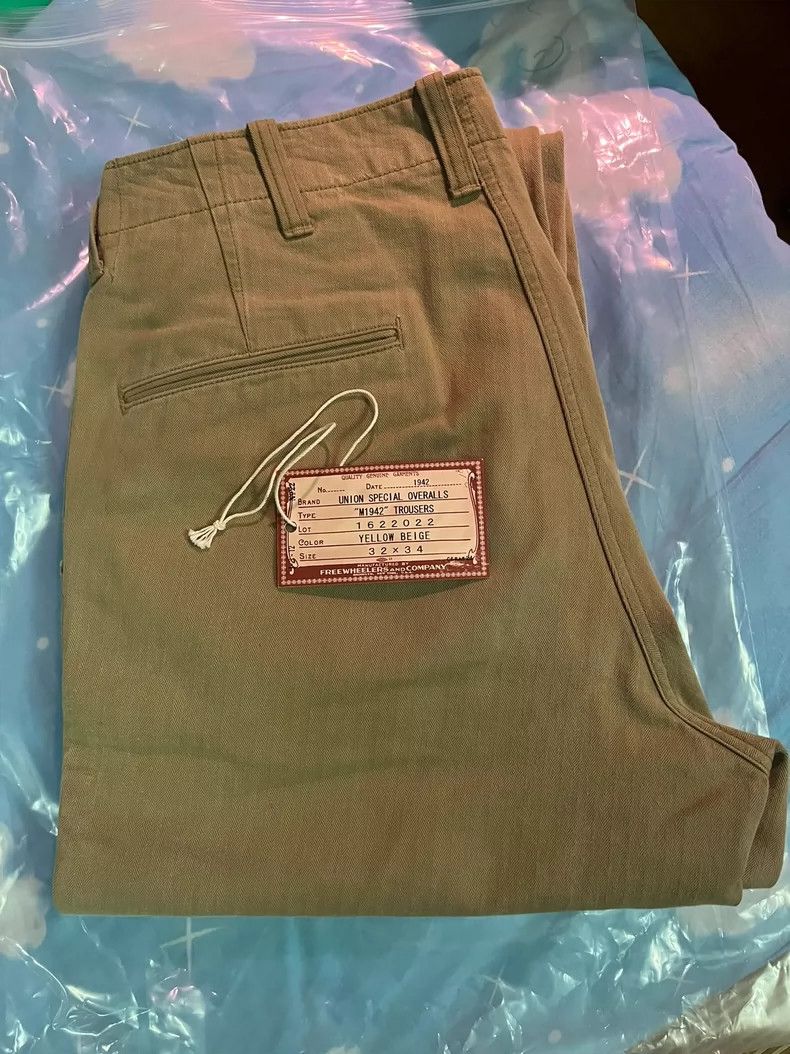 Freewheelers FREEWHEELERS M-1942 TROUSERS TROUSERS UNION SPECIAL OVERAL Size US 32 / EU 48 - 1 Thumbnail