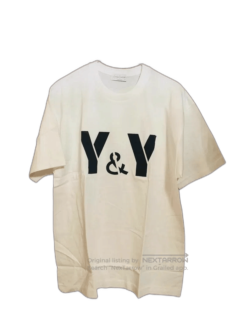 Yohji Yamamoto Yohji Yamamoto Y&Y Short Sleeve T-shirt Size US L / EU 52-54 / 3 - 1 Thumbnail