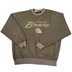 Cleveland Browns Football Vintage Crewneck Sweatshirt - Cruel Ball