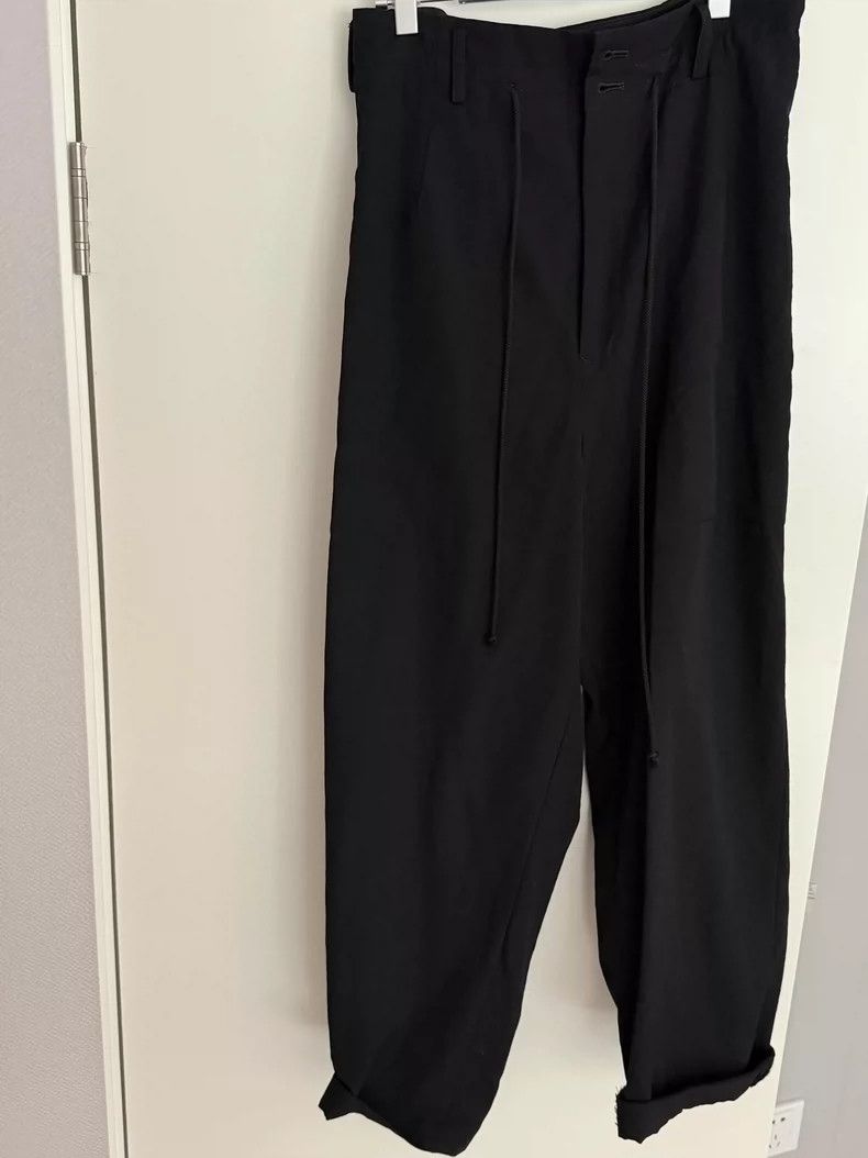 Yohji Yamamoto Yohji Yamamoto size 1 Drawstring slacks pants 2505-Nextarr Size US 28 / EU 44 - 1 Thumbnail