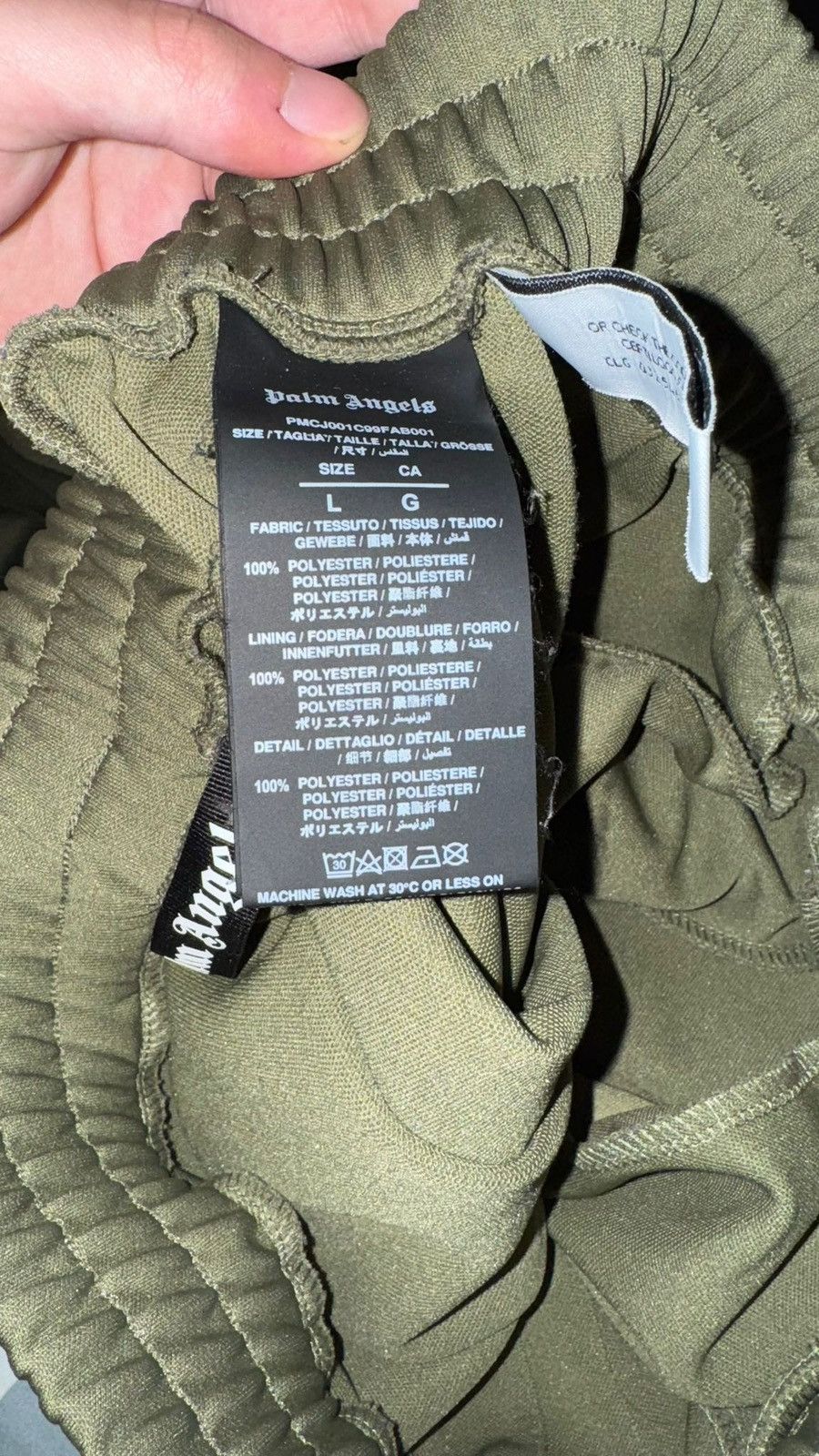Palm Angels PANTALONI TRACK LOGO CLASSICO PALM ANGELS Size US 40 / EU 56 - 6 Thumbnail