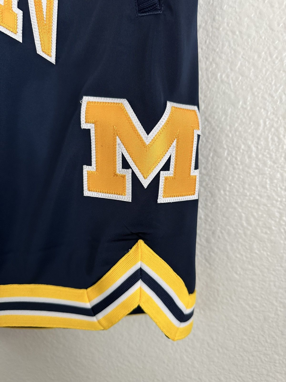 Just Don Air Jordan Just Don Michigan Wolverines PE Shorts RARE Size US 32 / EU 48 - 6 Thumbnail