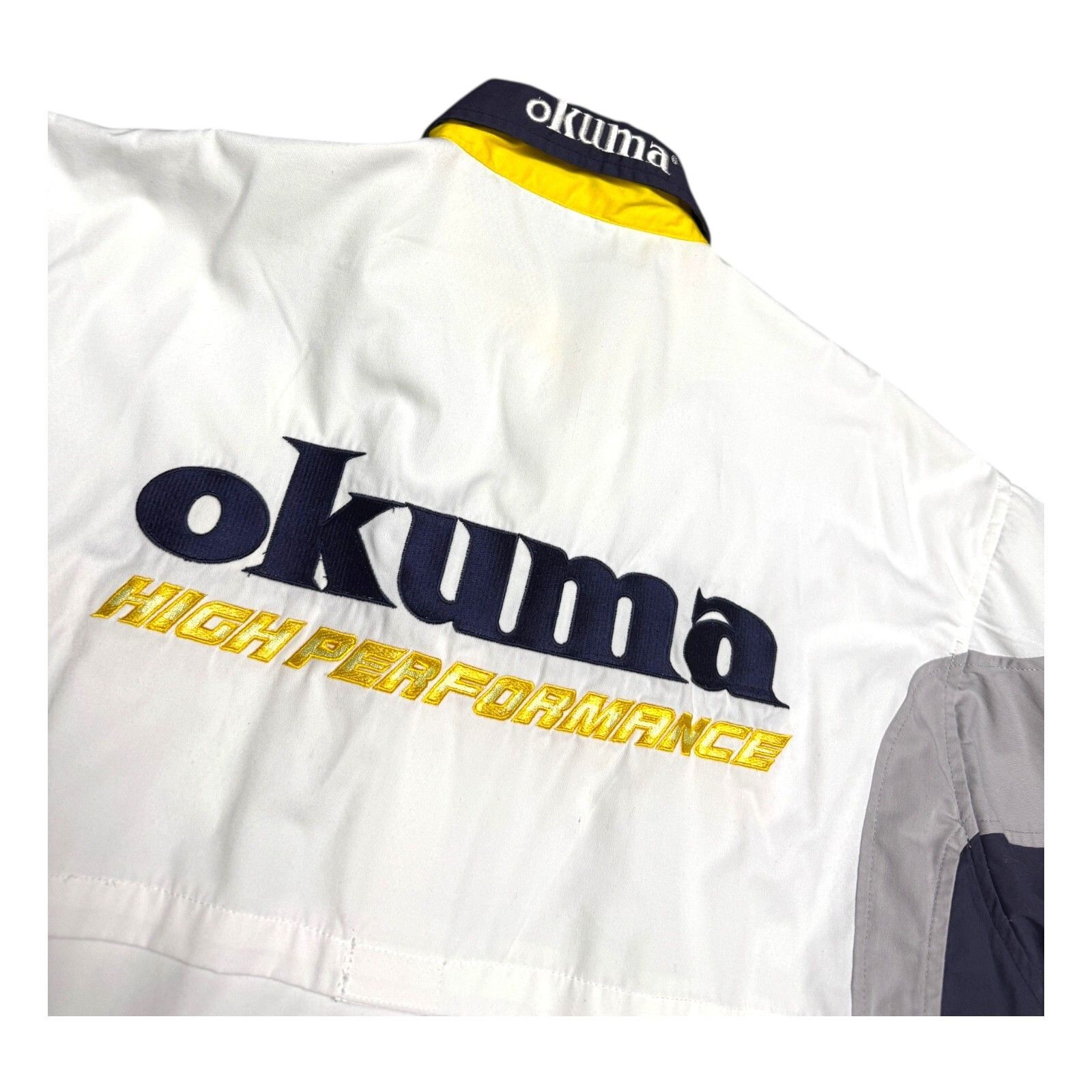 Other OKUMA Fishing Mechanic Racing Button Tee Shirt Mens XL Size US XL / EU 56 / 4 - 5 Thumbnail