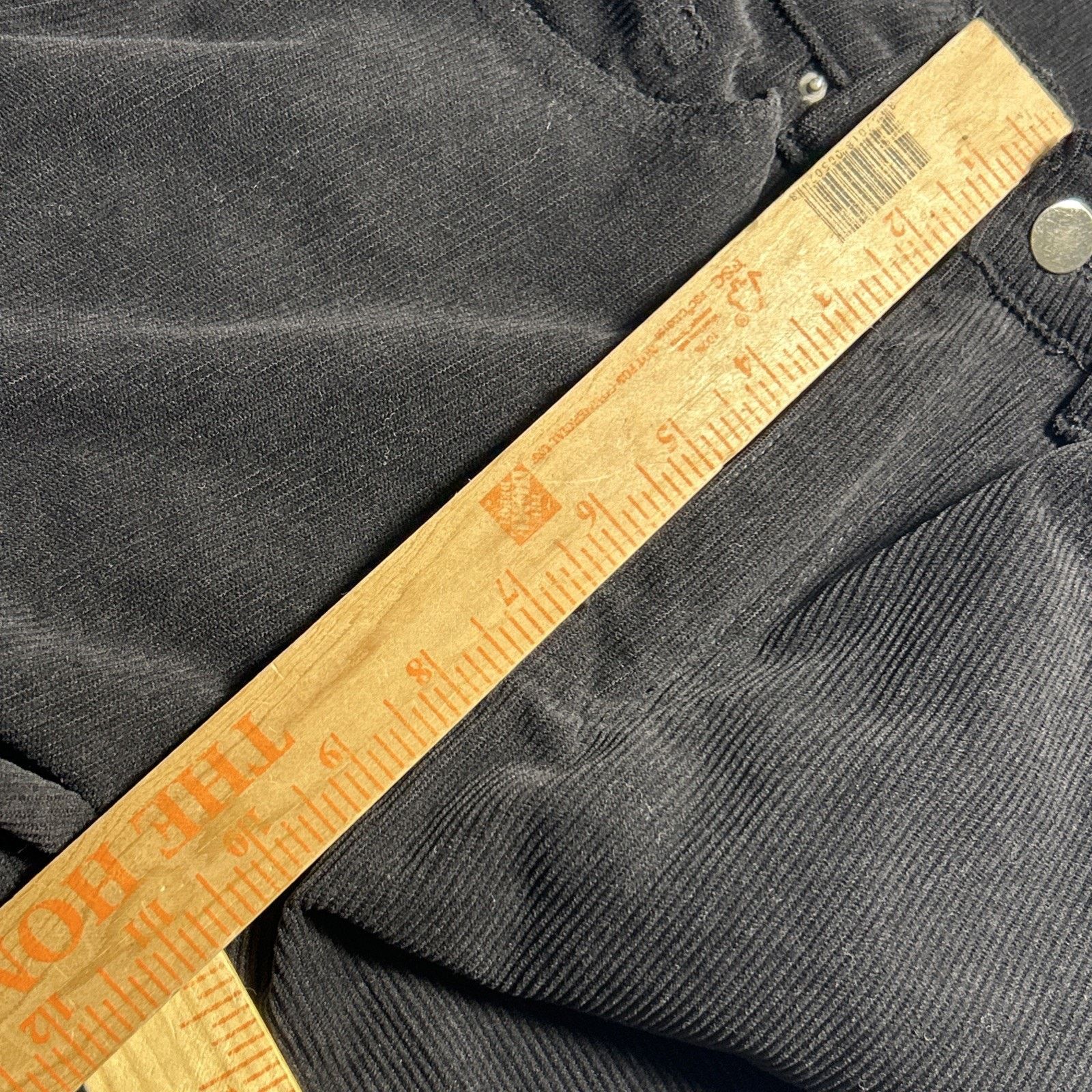 Croft & Barrow Corduroy Beyond Baggy Pants 24x26 Wide Leg Hamilton Baggie Size 26" / US 2 / IT 38 - 8 Thumbnail