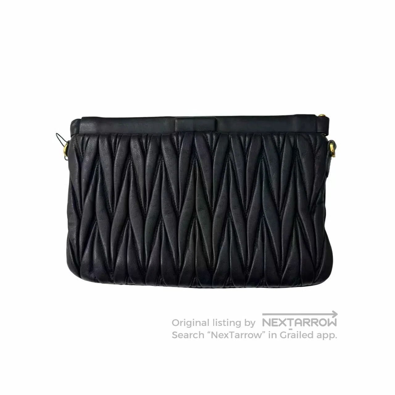 Miu Miu Miu Miu Crinkle Bag| Size ONE SIZE - 2 Thumbnail