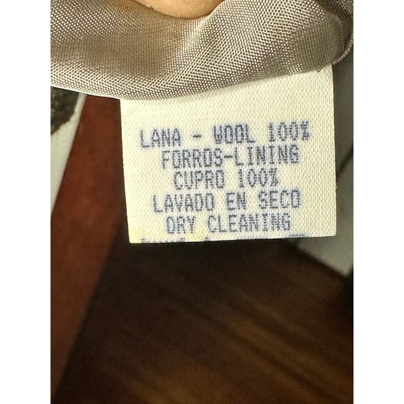 Other Vintage Wool Tweed Wide Leg Pleated Trousers Size 34" / US 12 / IT 48 - 4 Thumbnail