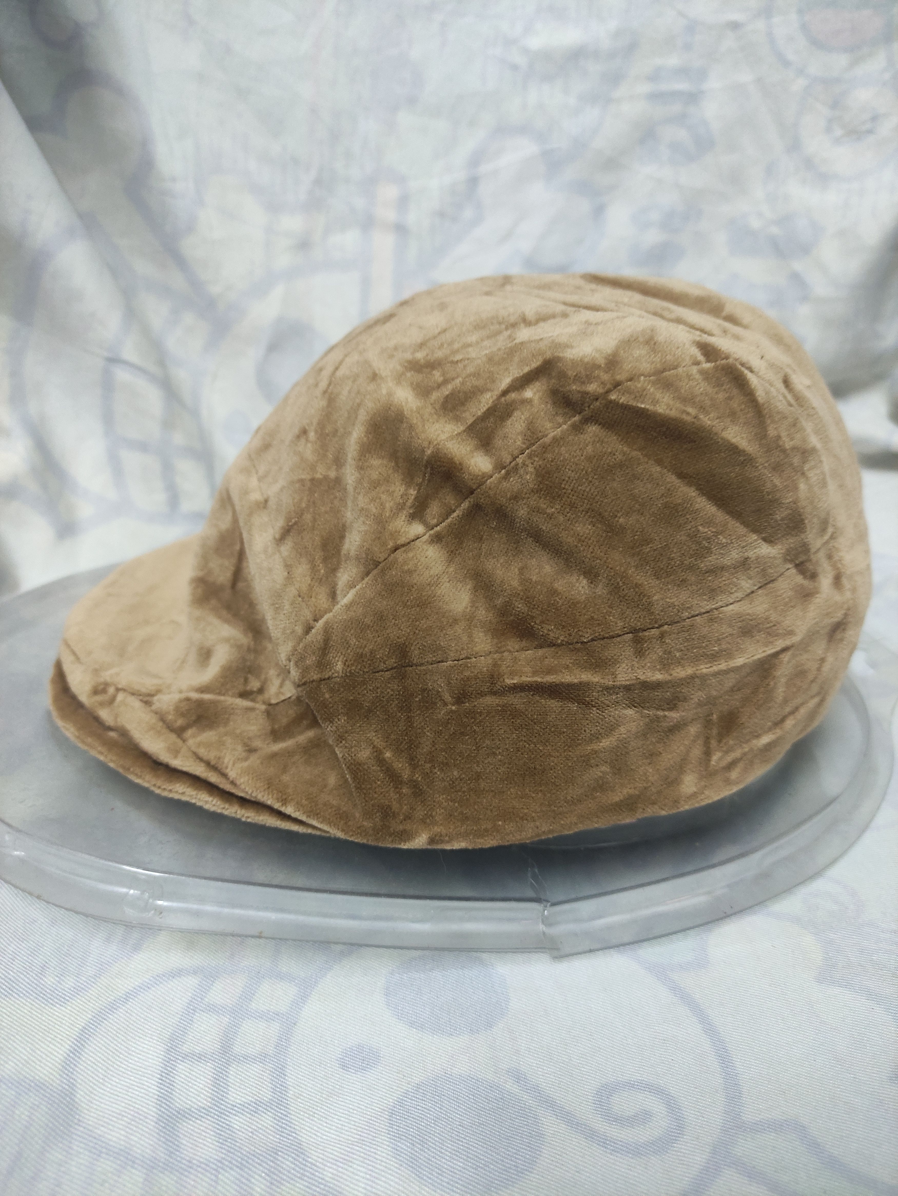 Japanese Brand × Vintage EXPARTURE VINTAGE BARETTA CAP VELVET PATCHWORK DESIGN Size ONE SIZE - 6 Thumbnail