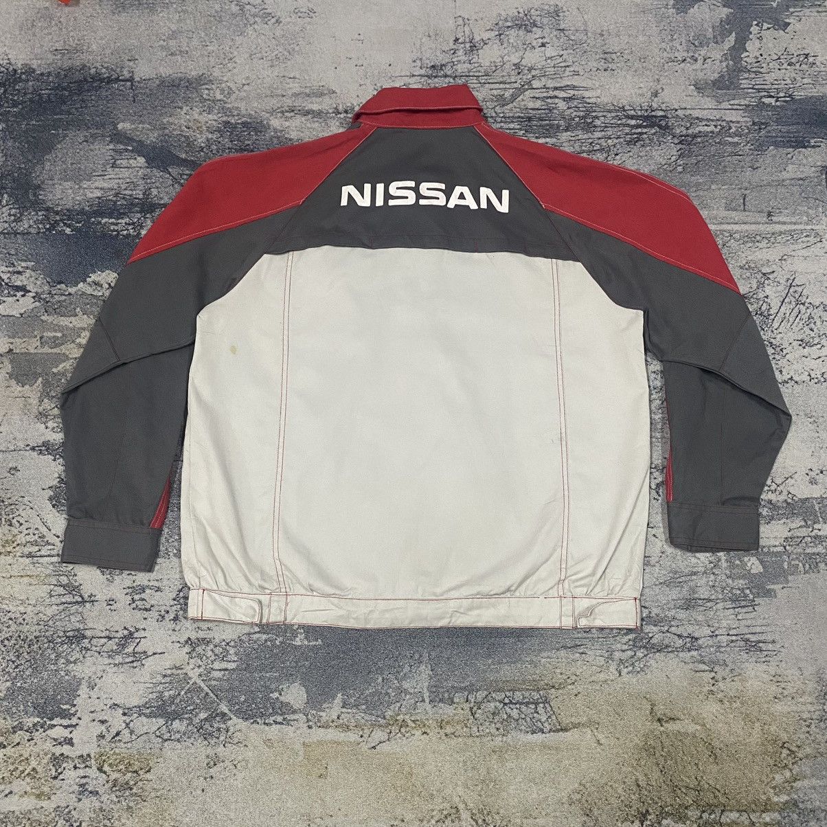 Japanese Brand Vintage Japan Racing Nissan Button Up Workwear Jacket Size US XL / EU 56 / 4 - 1 Thumbnail